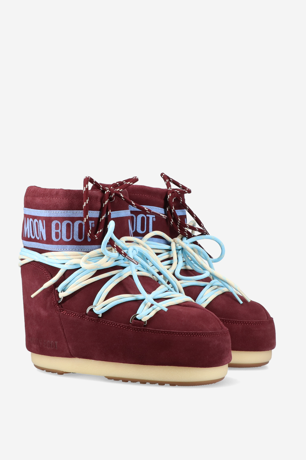 Icon low suede laces boots