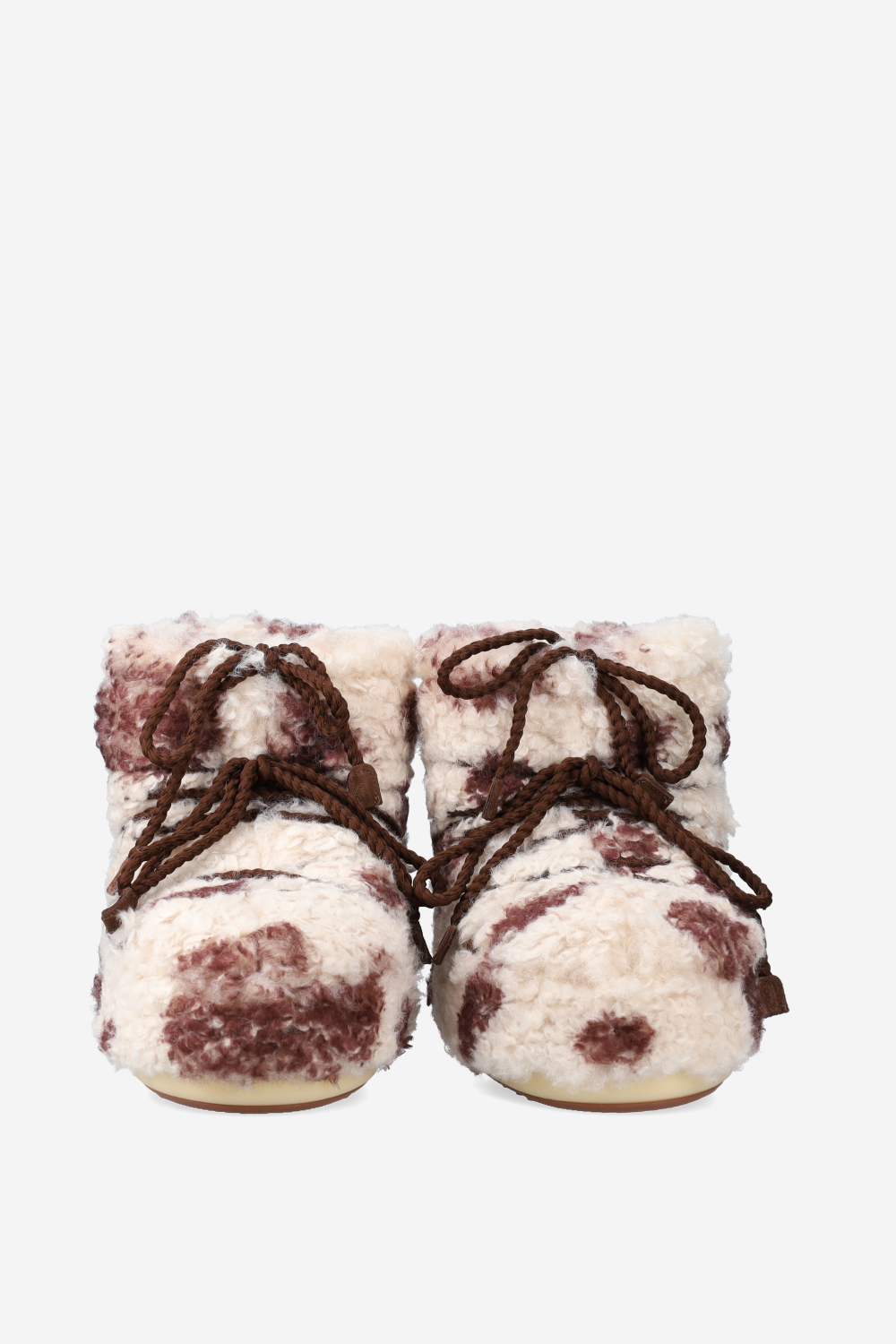 Icon low curly shearling boots