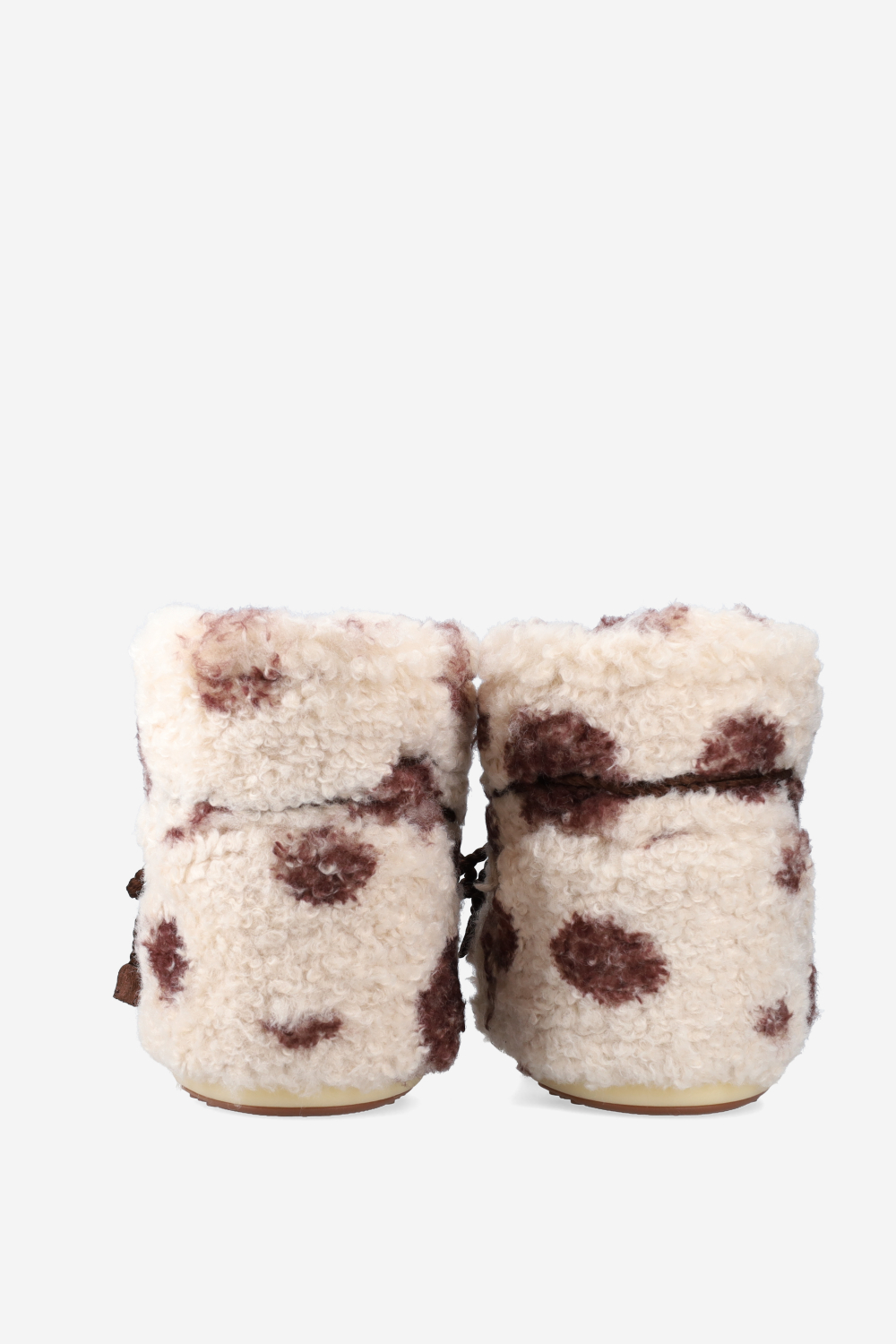 Icon low curly shearling boots