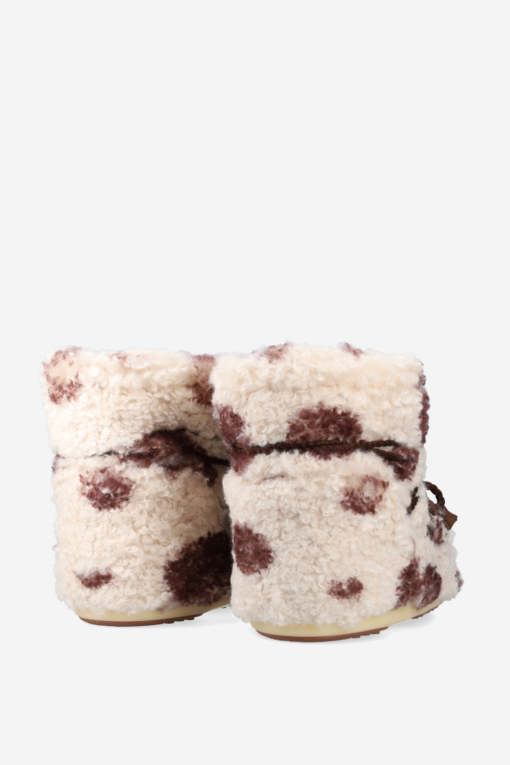 Icon low curly shearling boots