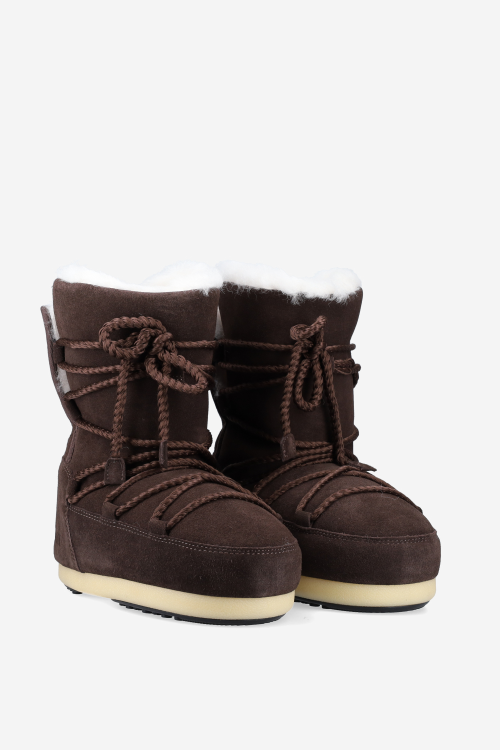 Evx suede/shearling boots