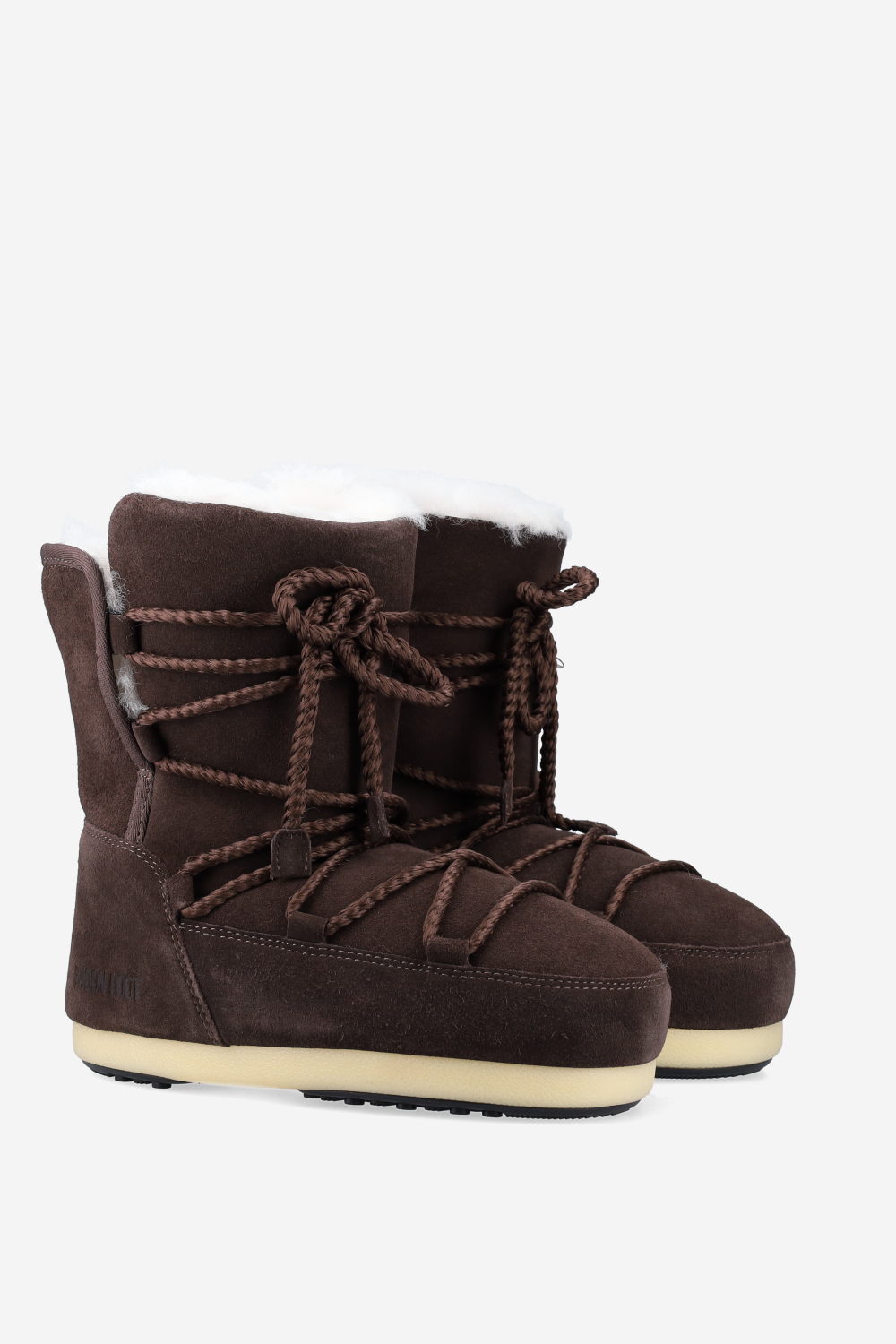 Moon Boot - Evx suede/shearling boots