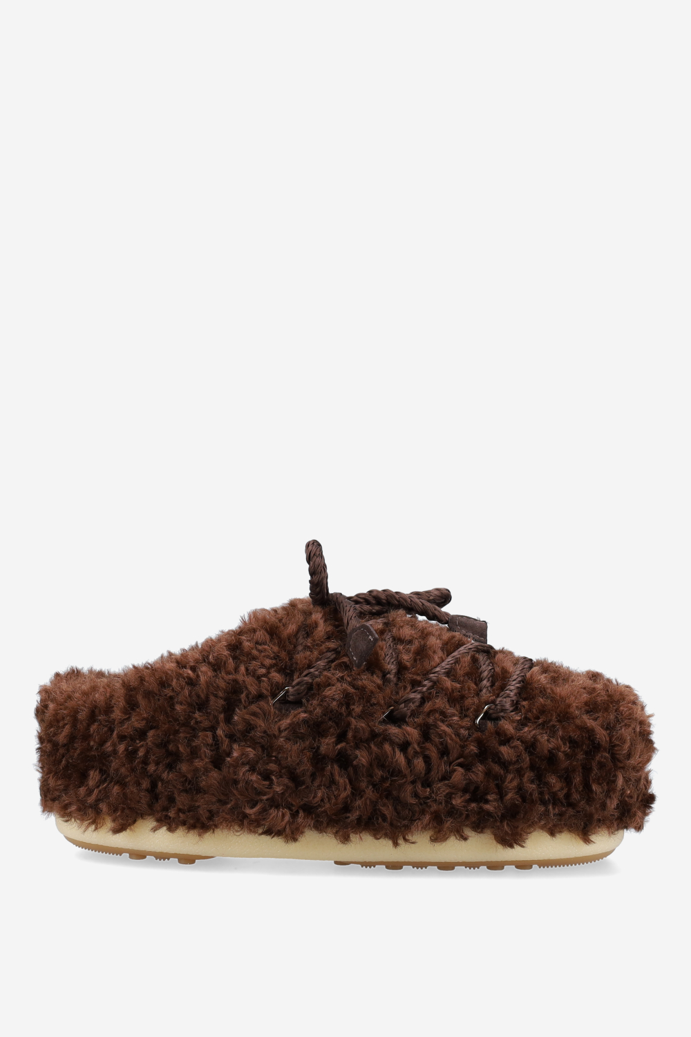 Moon Boot - Evx curly faux fur mules