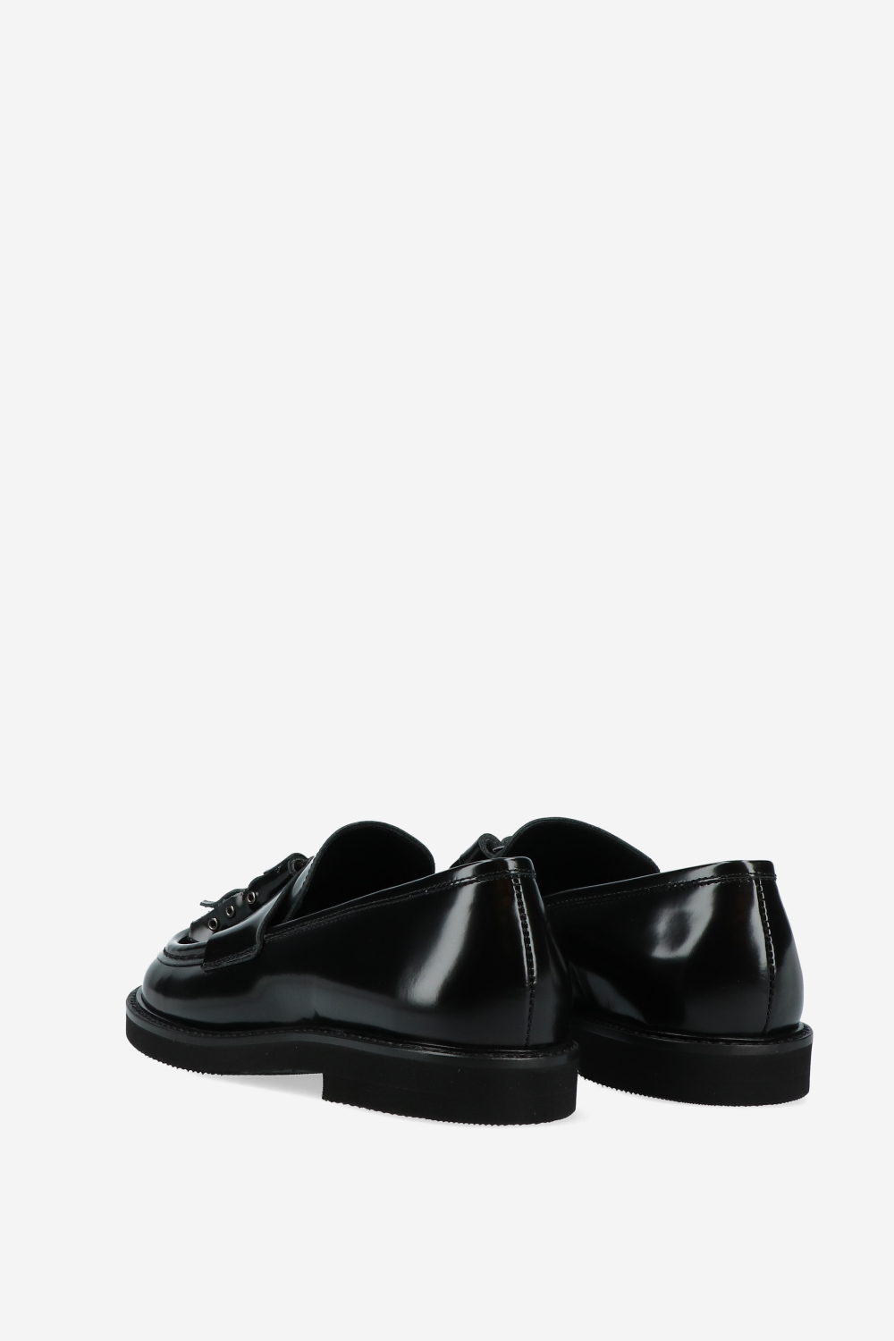 Tassel leather loafers