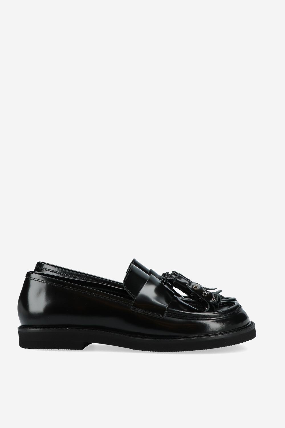 Tassel leather loafers