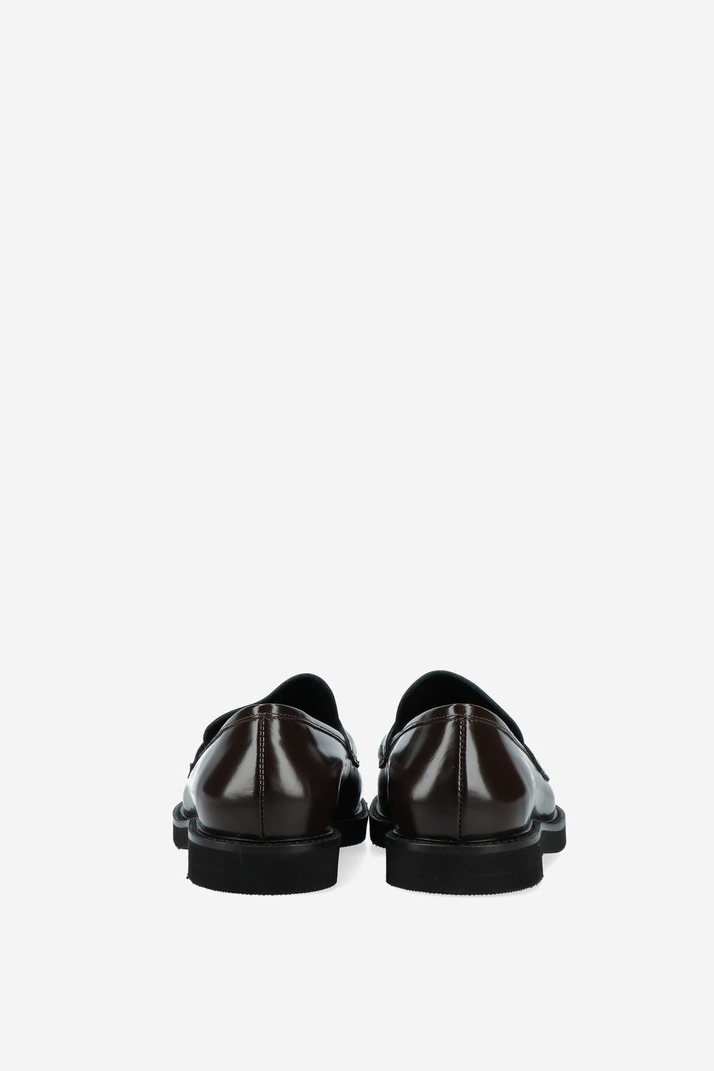 Polished leather loafers