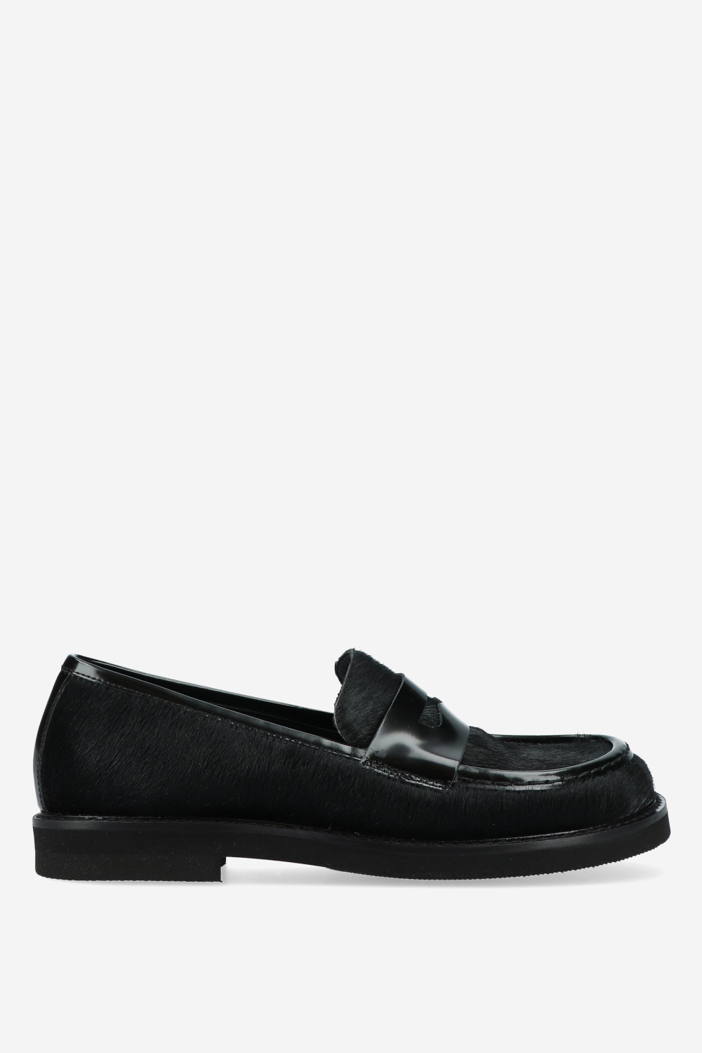 Laura Ricci - Pony hair leather loafers