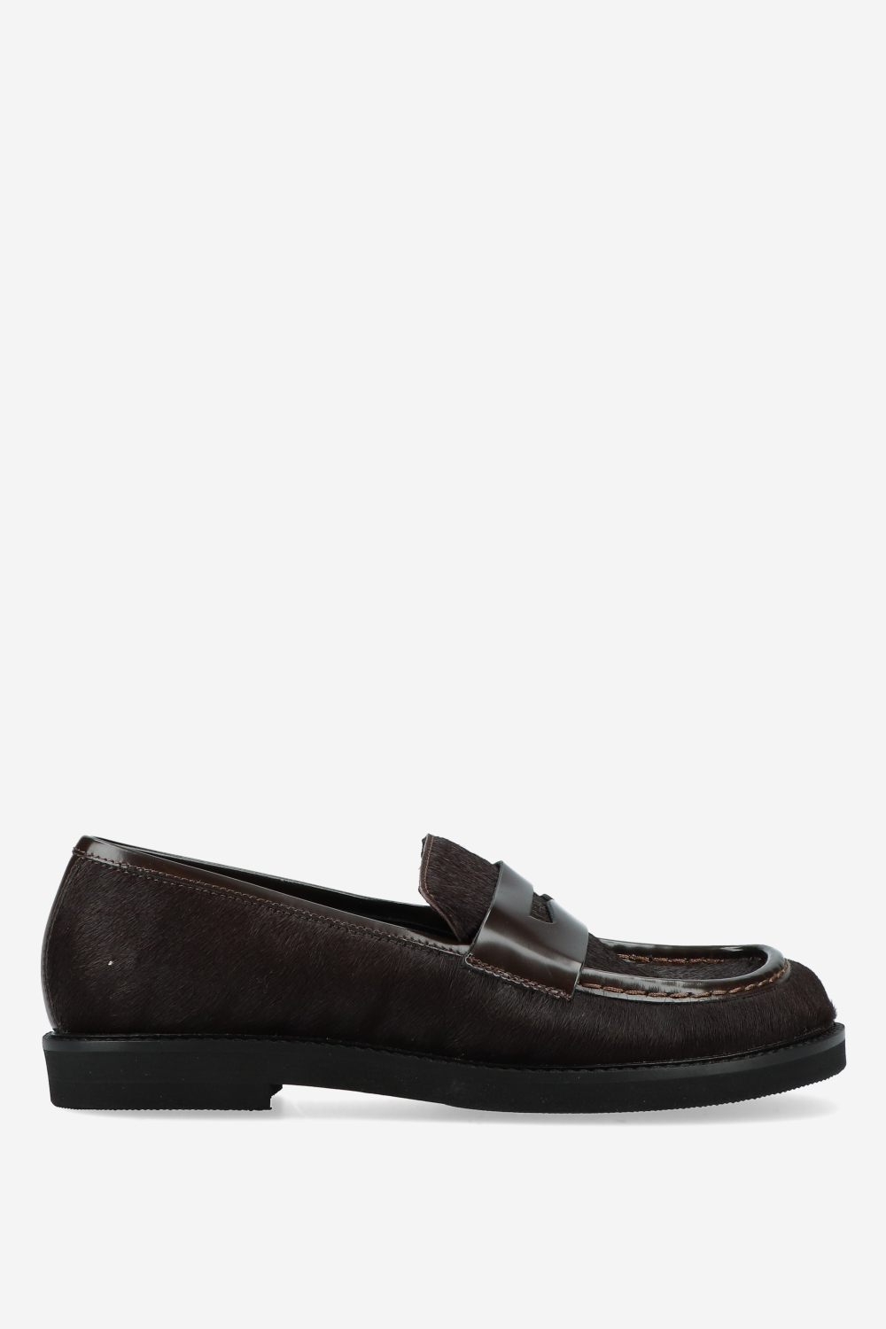 Laura Ricci - Pony hair leather loafers
