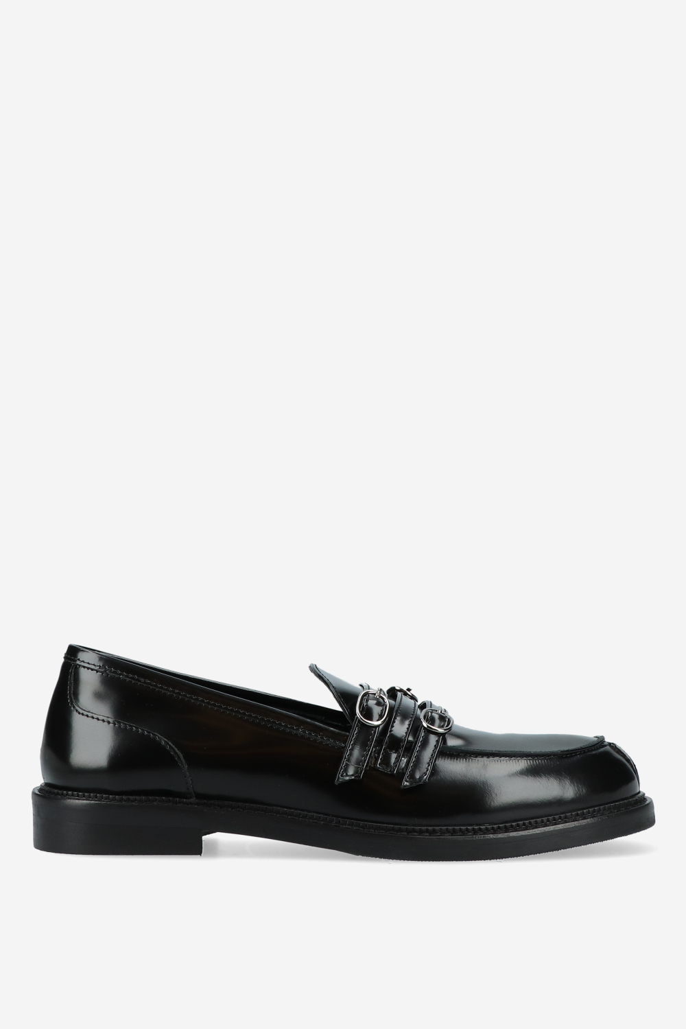Laura Ricci - Strapped leather loafers