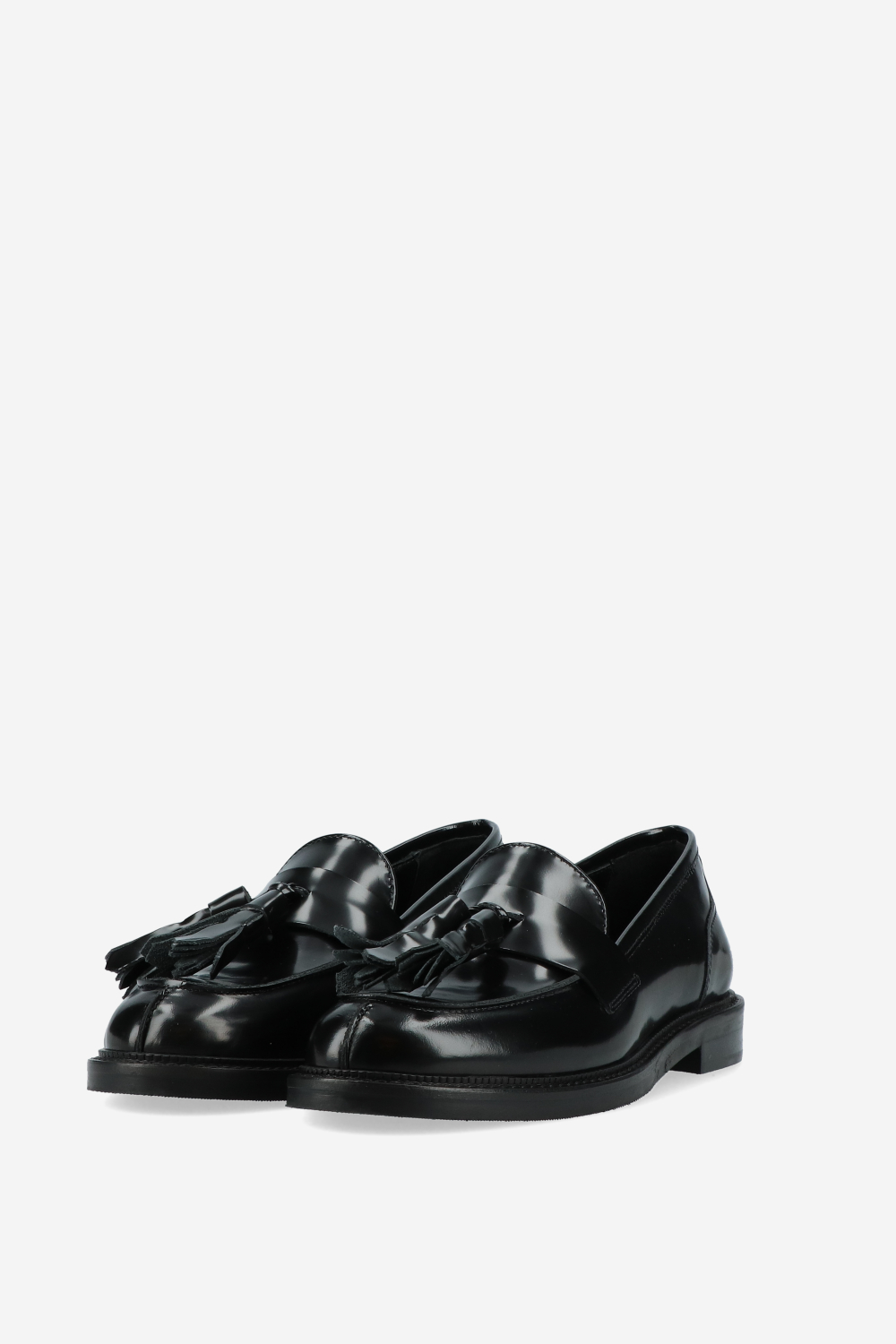 Tassel leather loafers