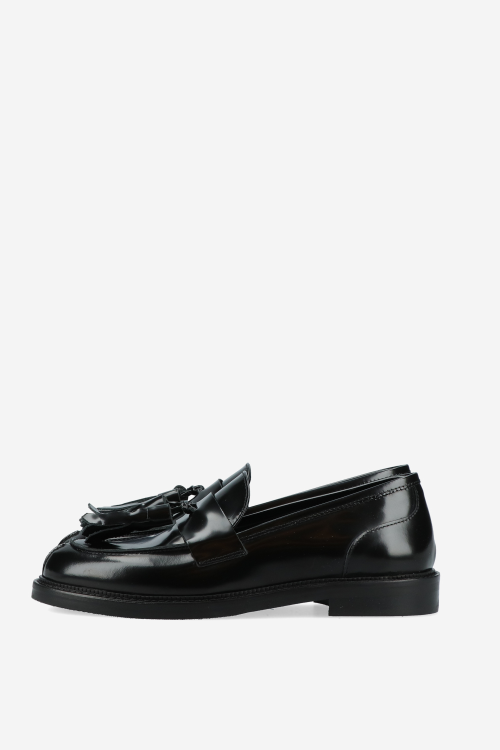 Tassel leather loafers