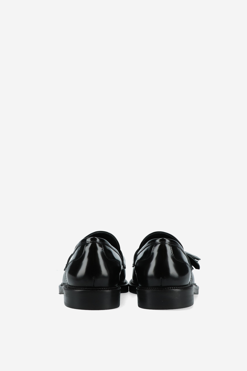 Tassel leather loafers