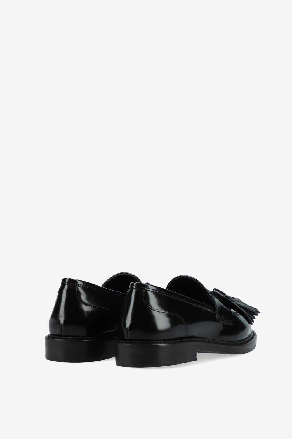 Tassel leather loafers