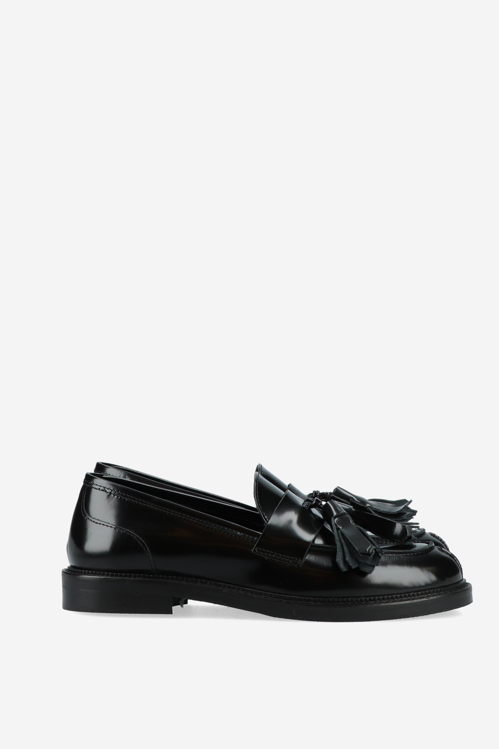 Tassel leather loafers