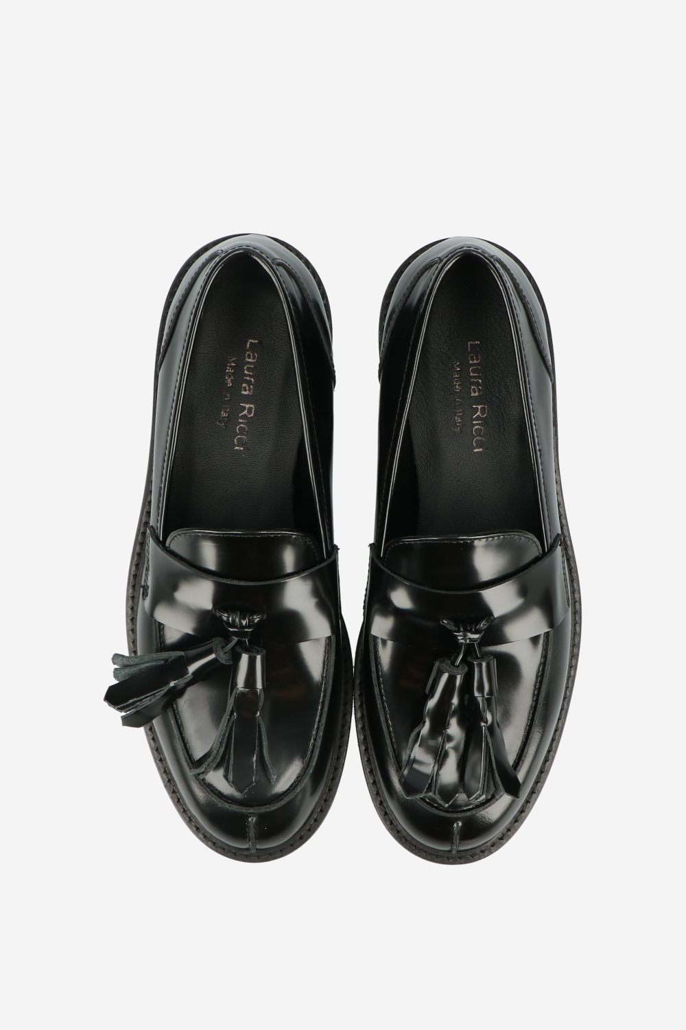 Tassel leather loafers