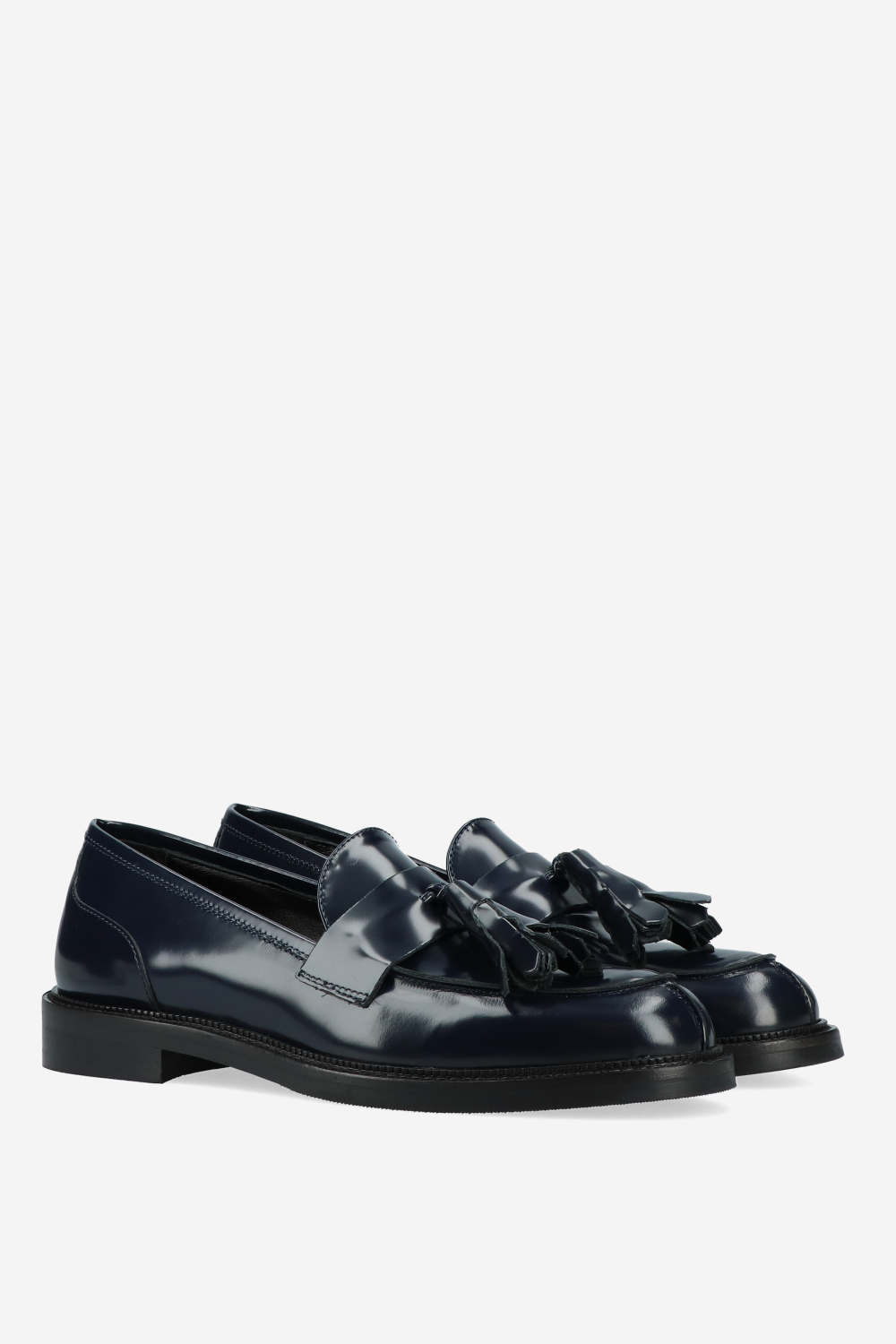 Tassel leather loafers