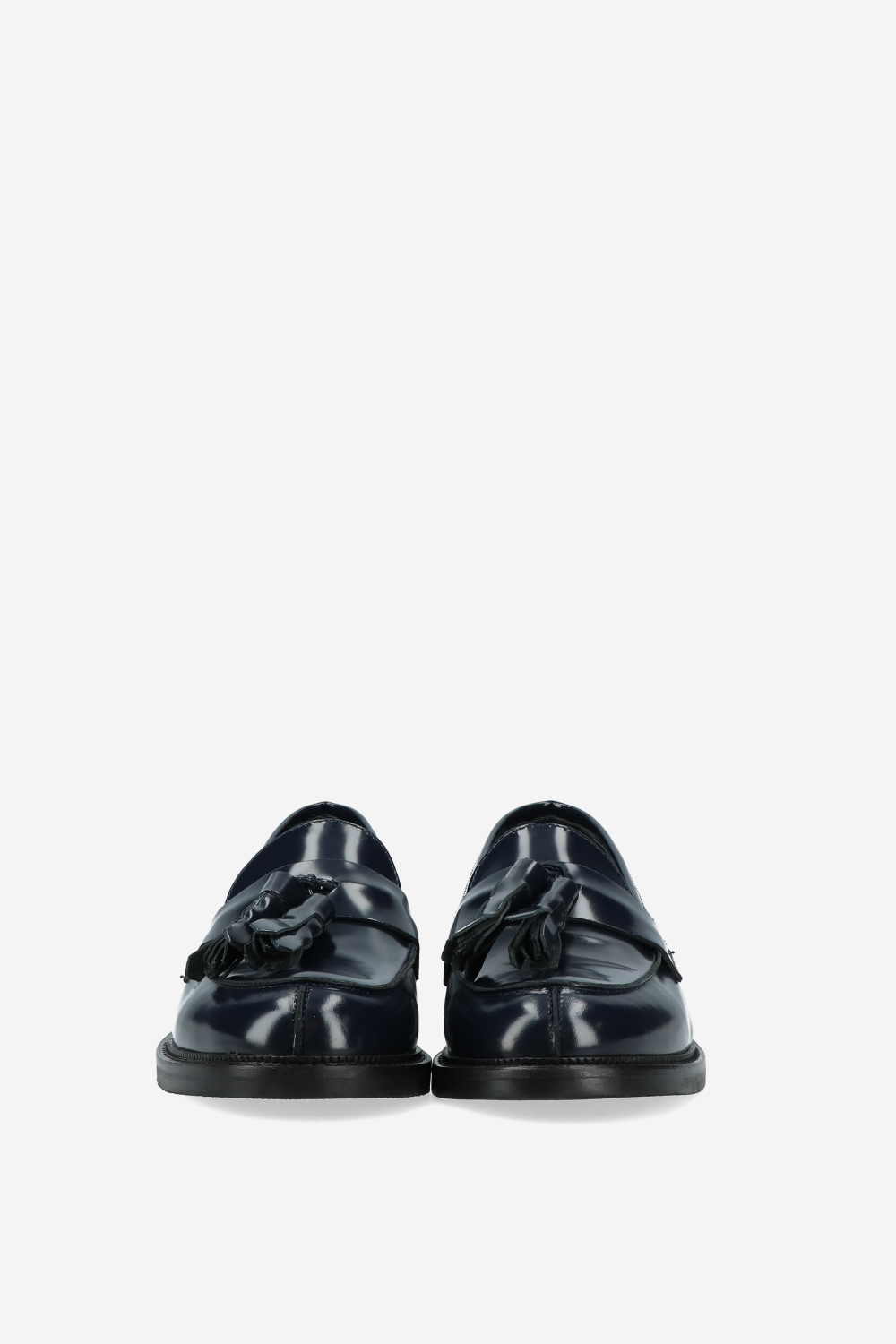 Tassel leather loafers