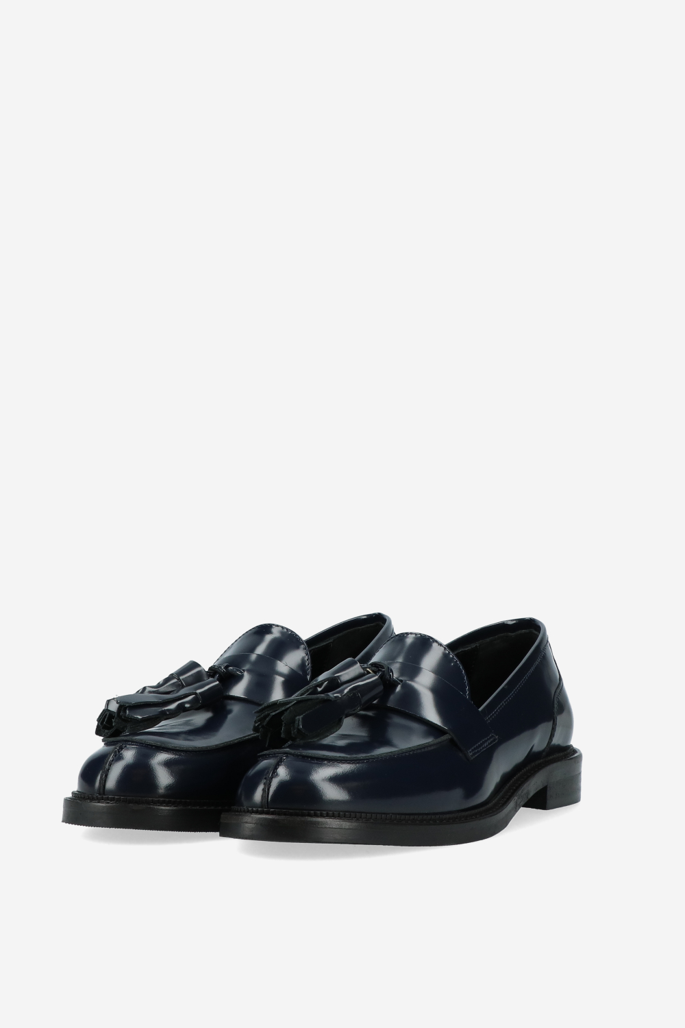 Tassel leather loafers
