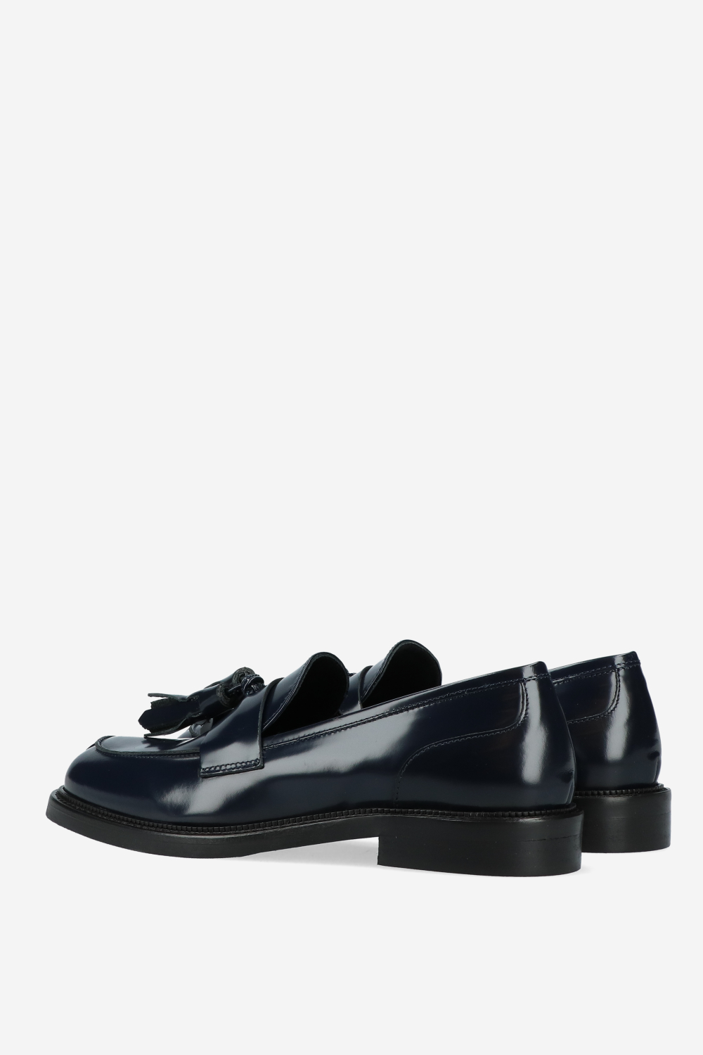 Tassel leather loafers