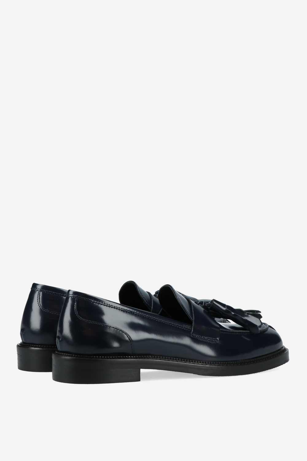 Tassel leather loafers