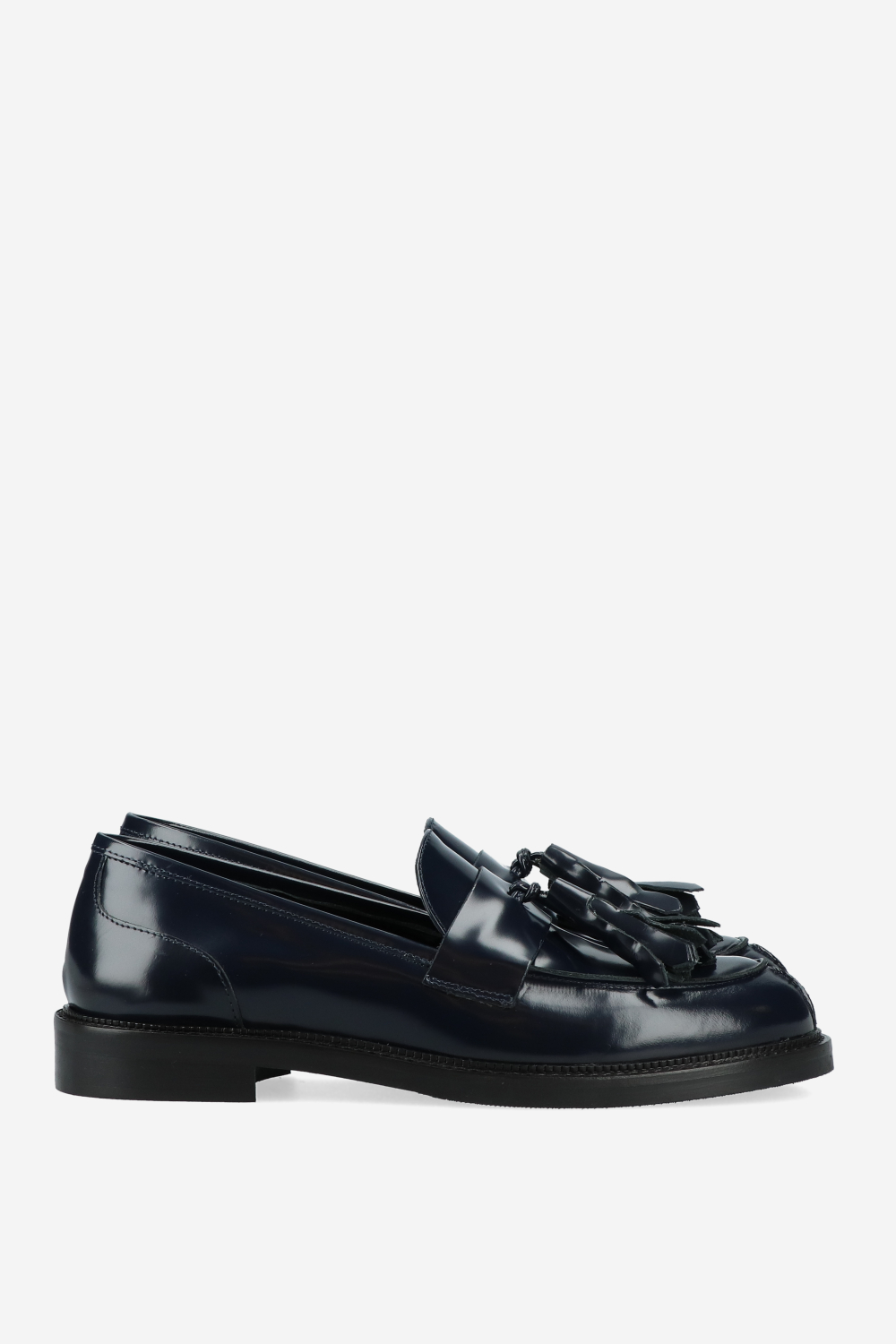 Tassel leather loafers