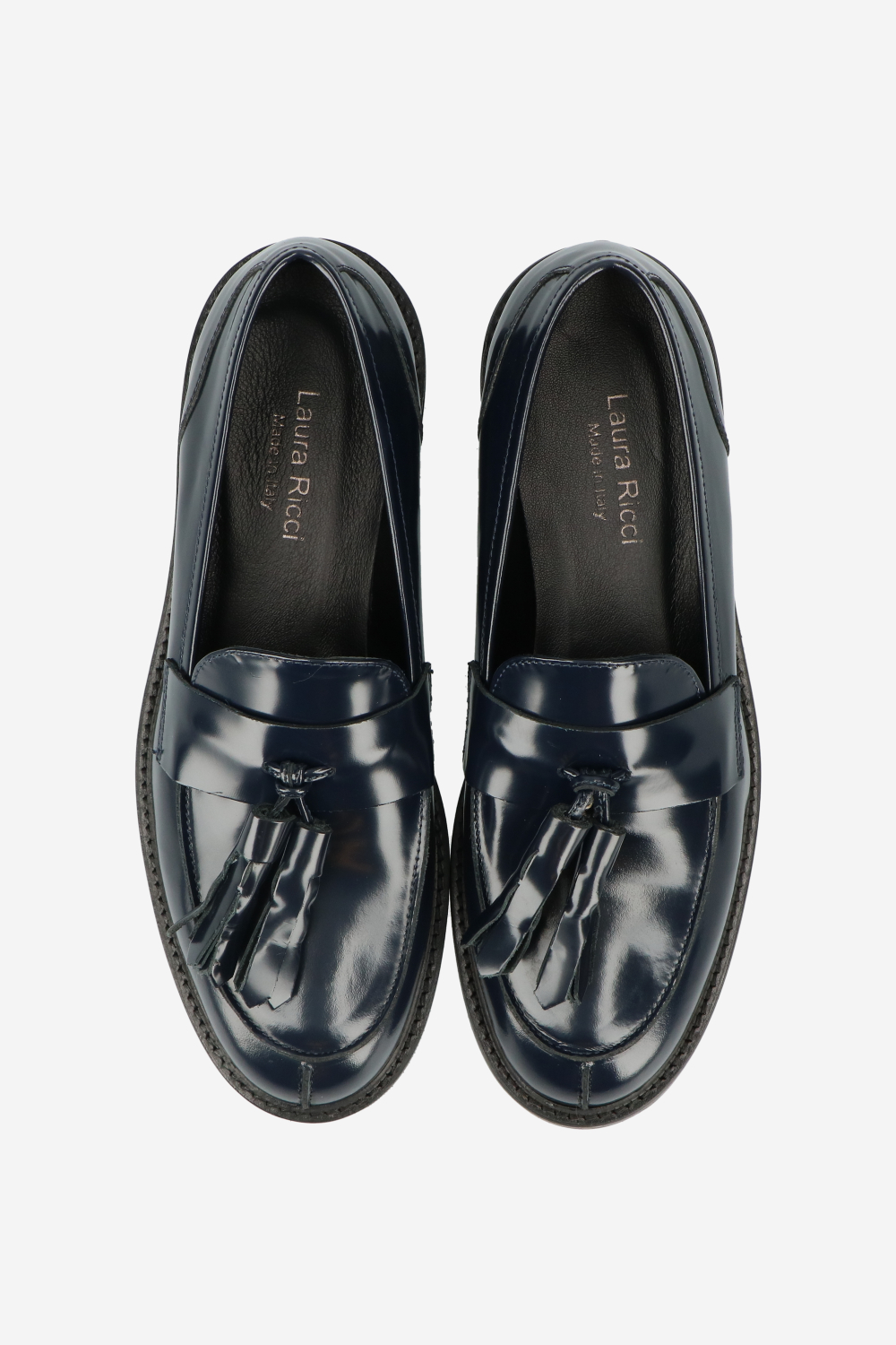 Tassel leather loafers