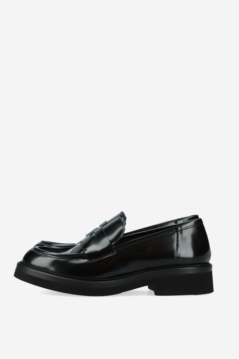 Patent leather loafers