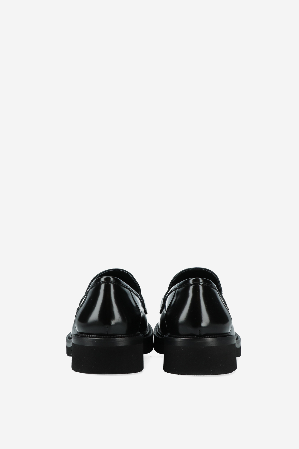 Patent leather loafers