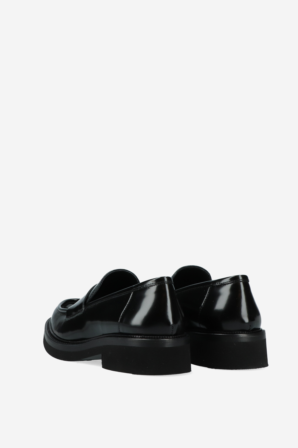 Patent leather loafers