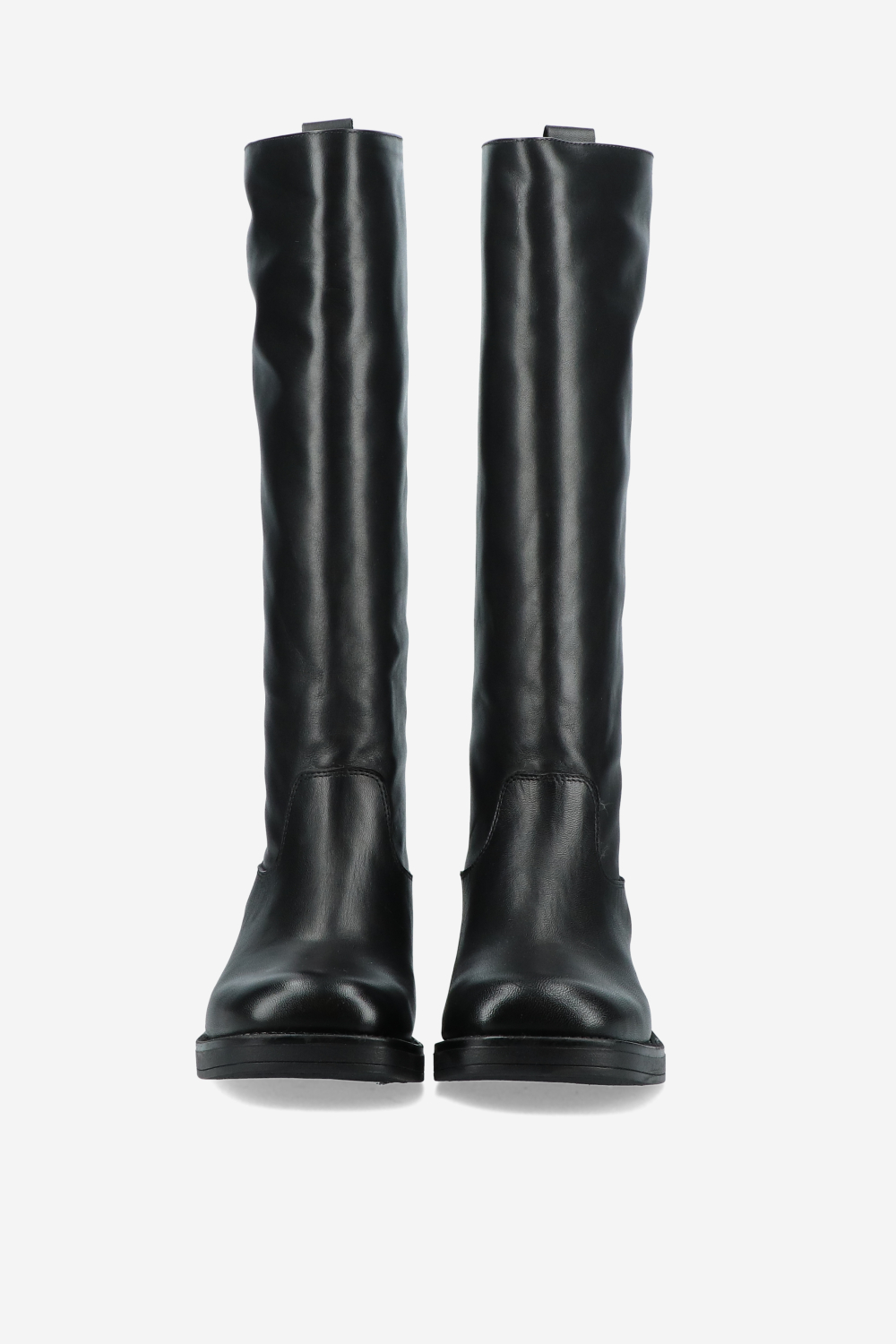 Knee-high leather boots