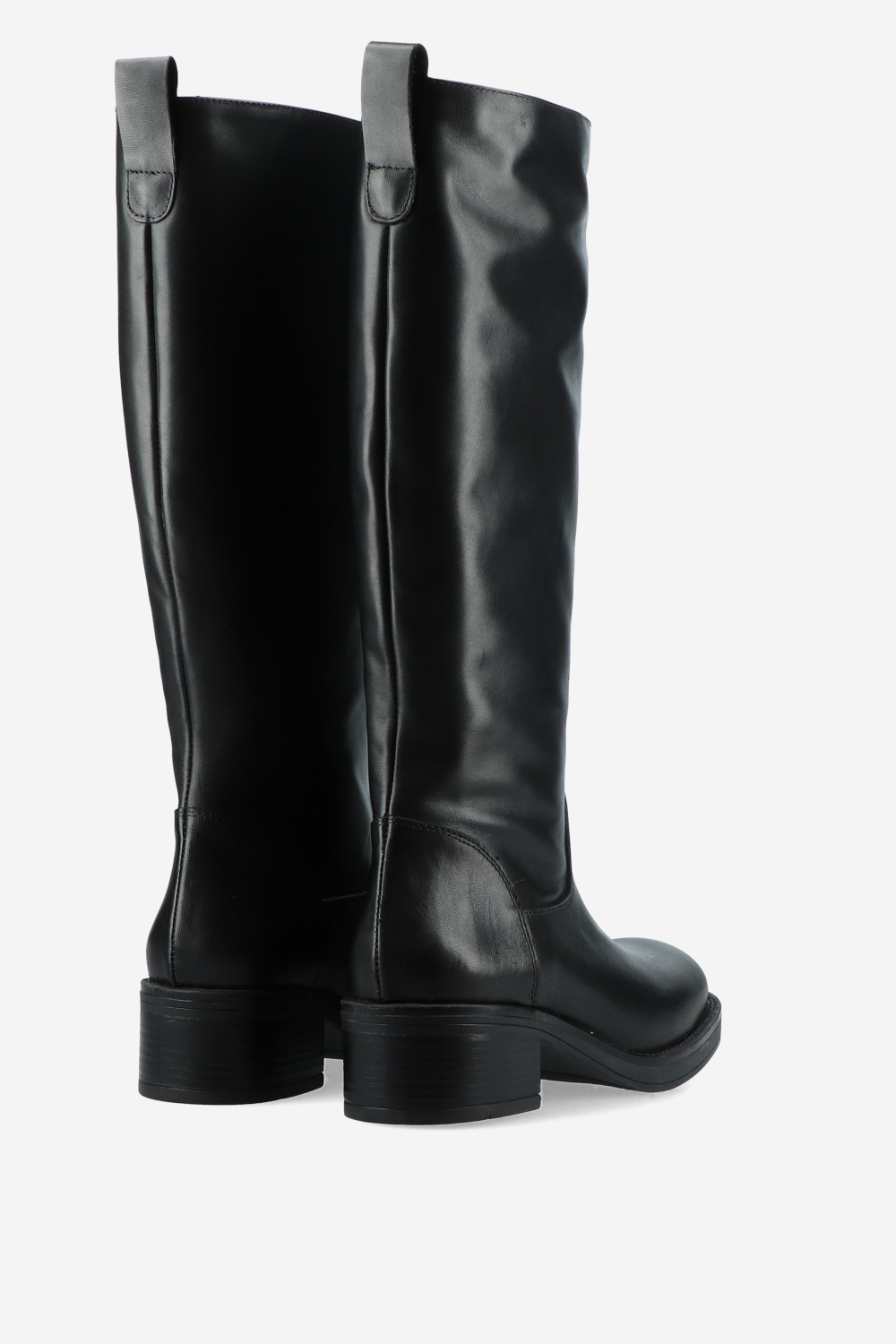 Knee-high leather boots