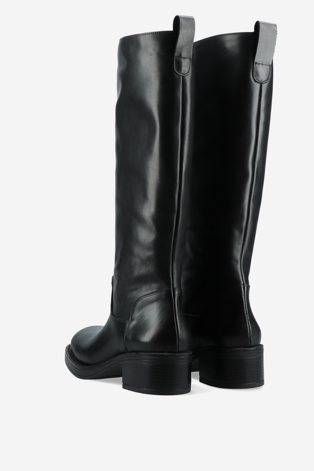 Knee-high leather boots