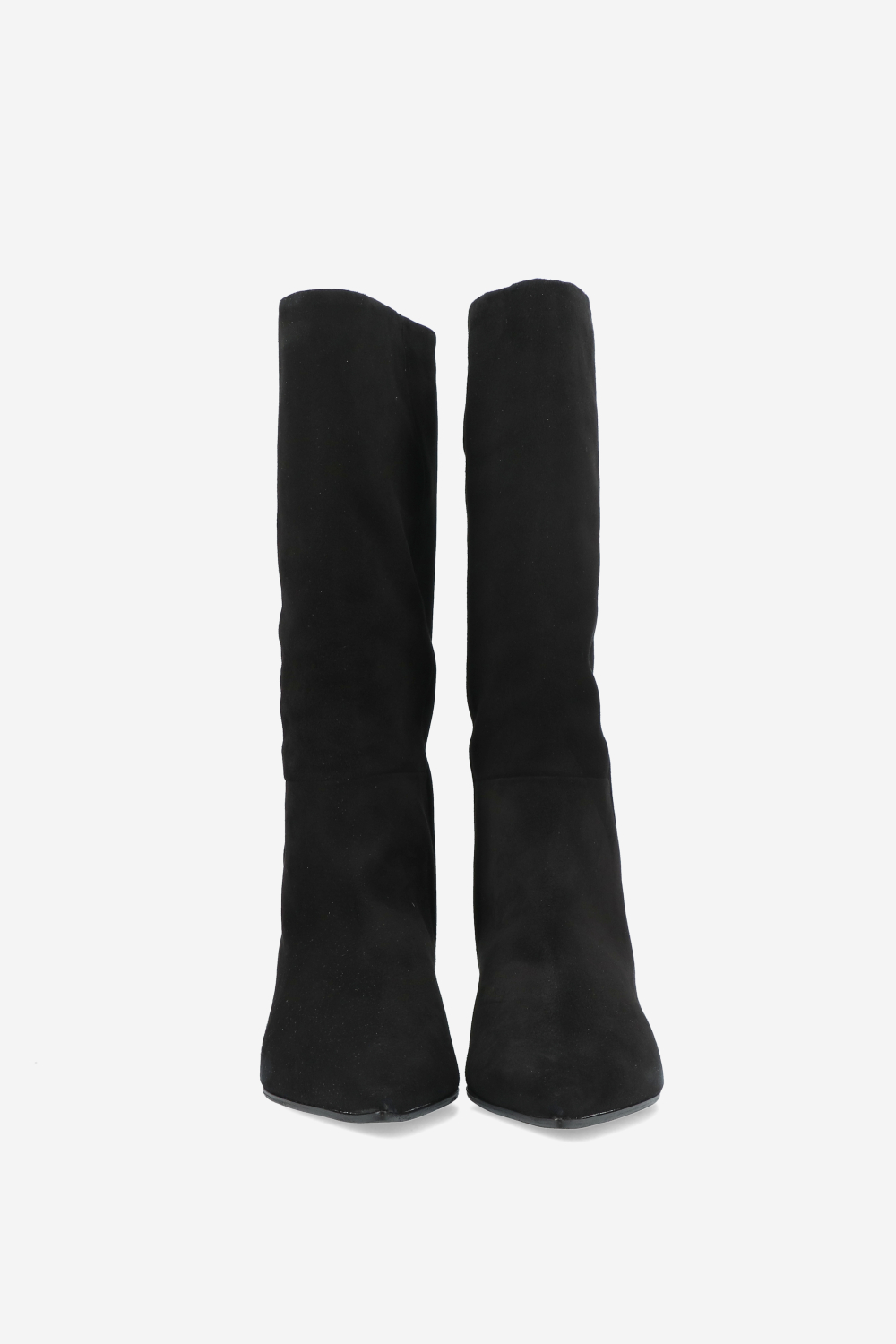 Slouchy suede boots