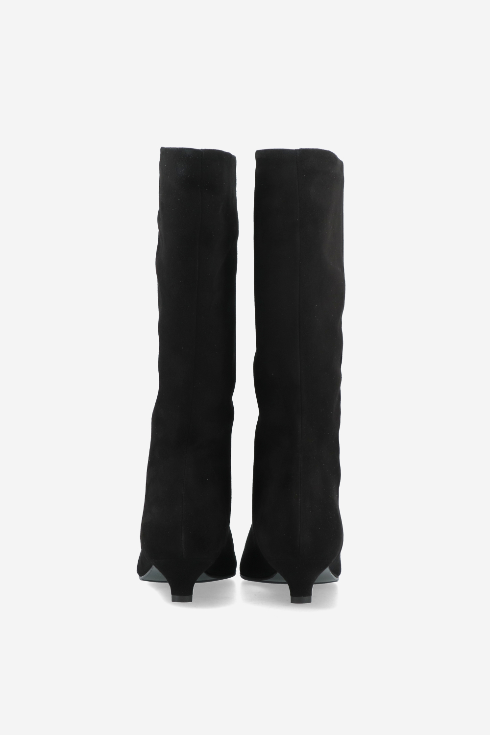 Slouchy suede boots