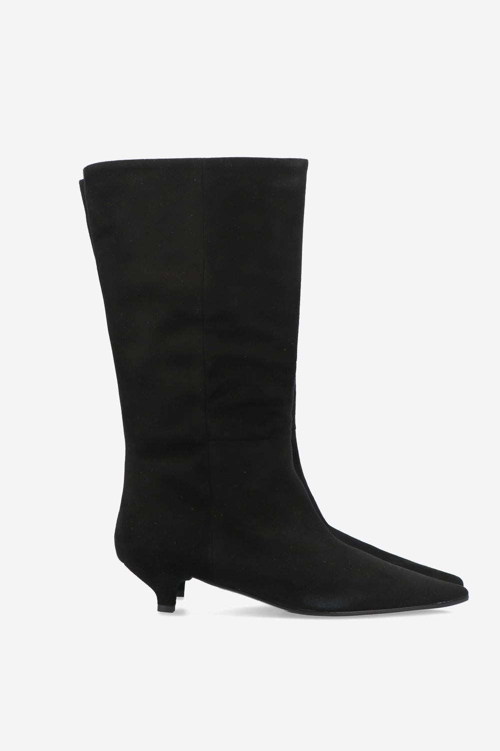 Slouchy suede boots