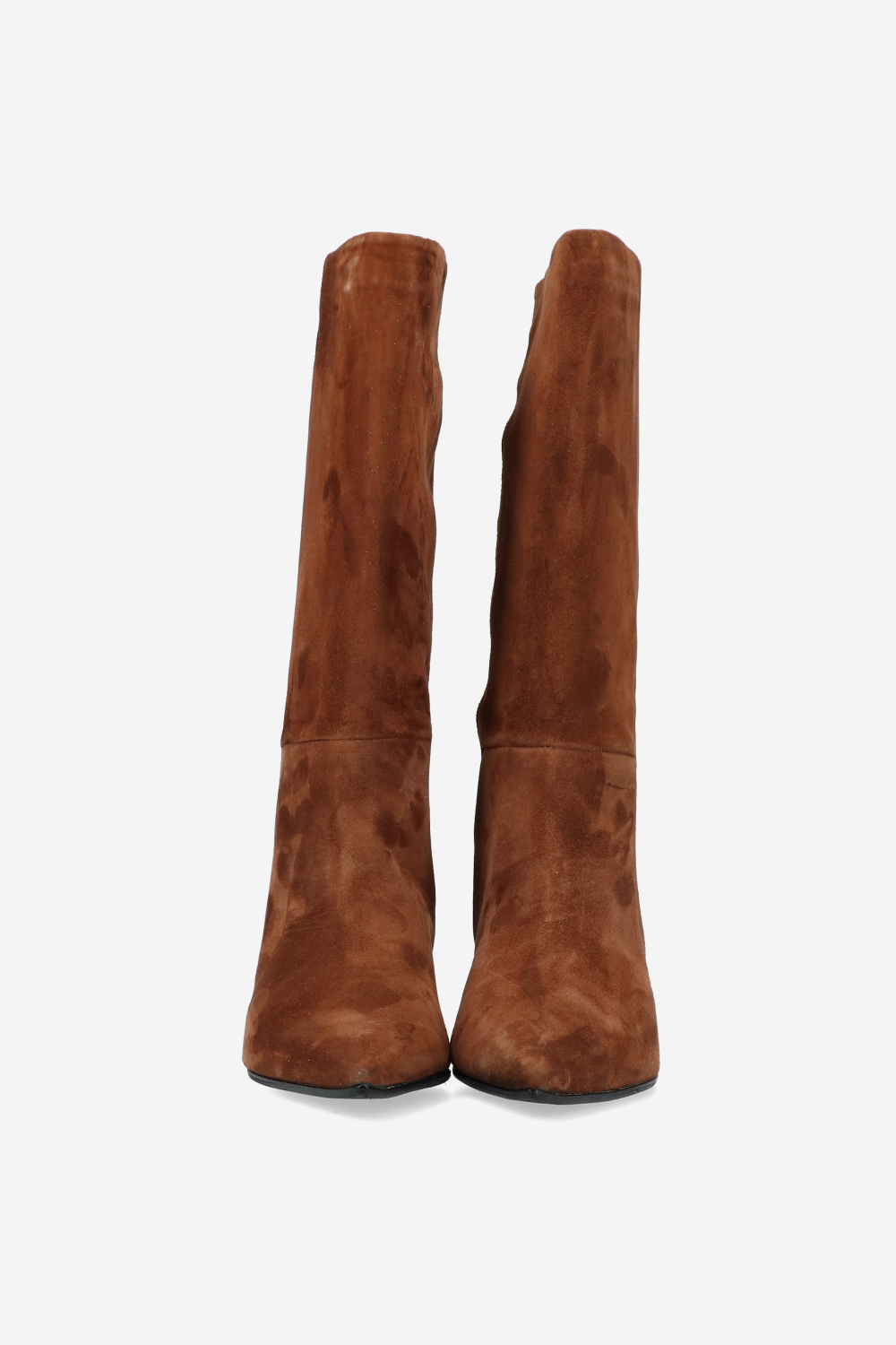 Slouchy suede boots
