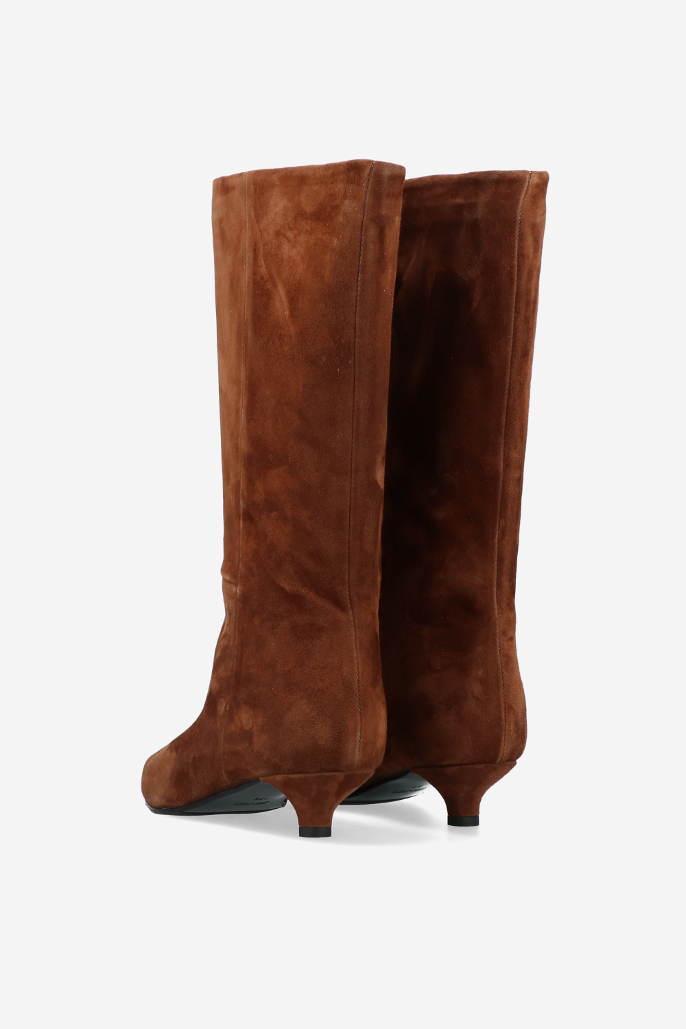 Slouchy suede boots