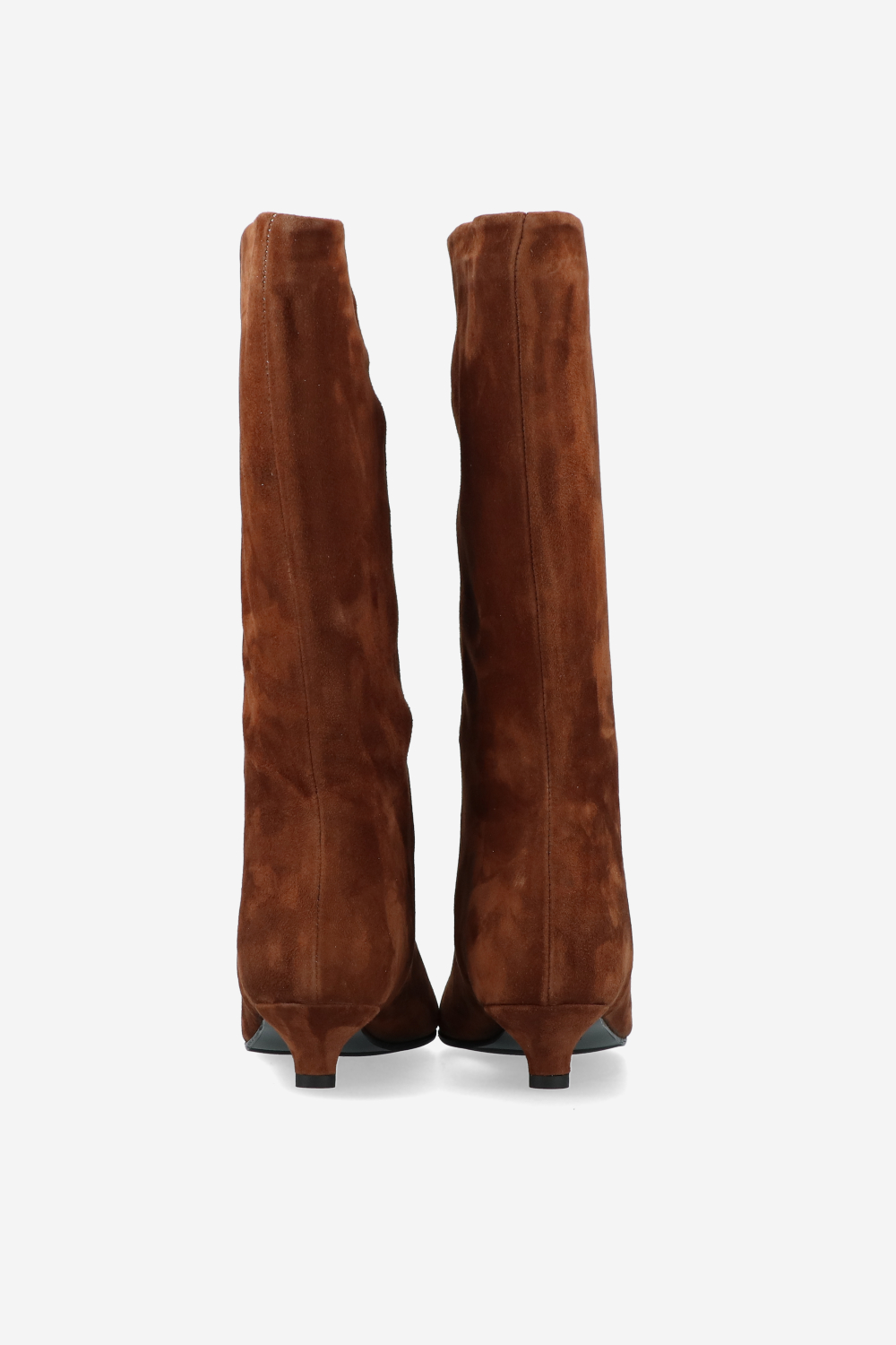 Slouchy suede boots