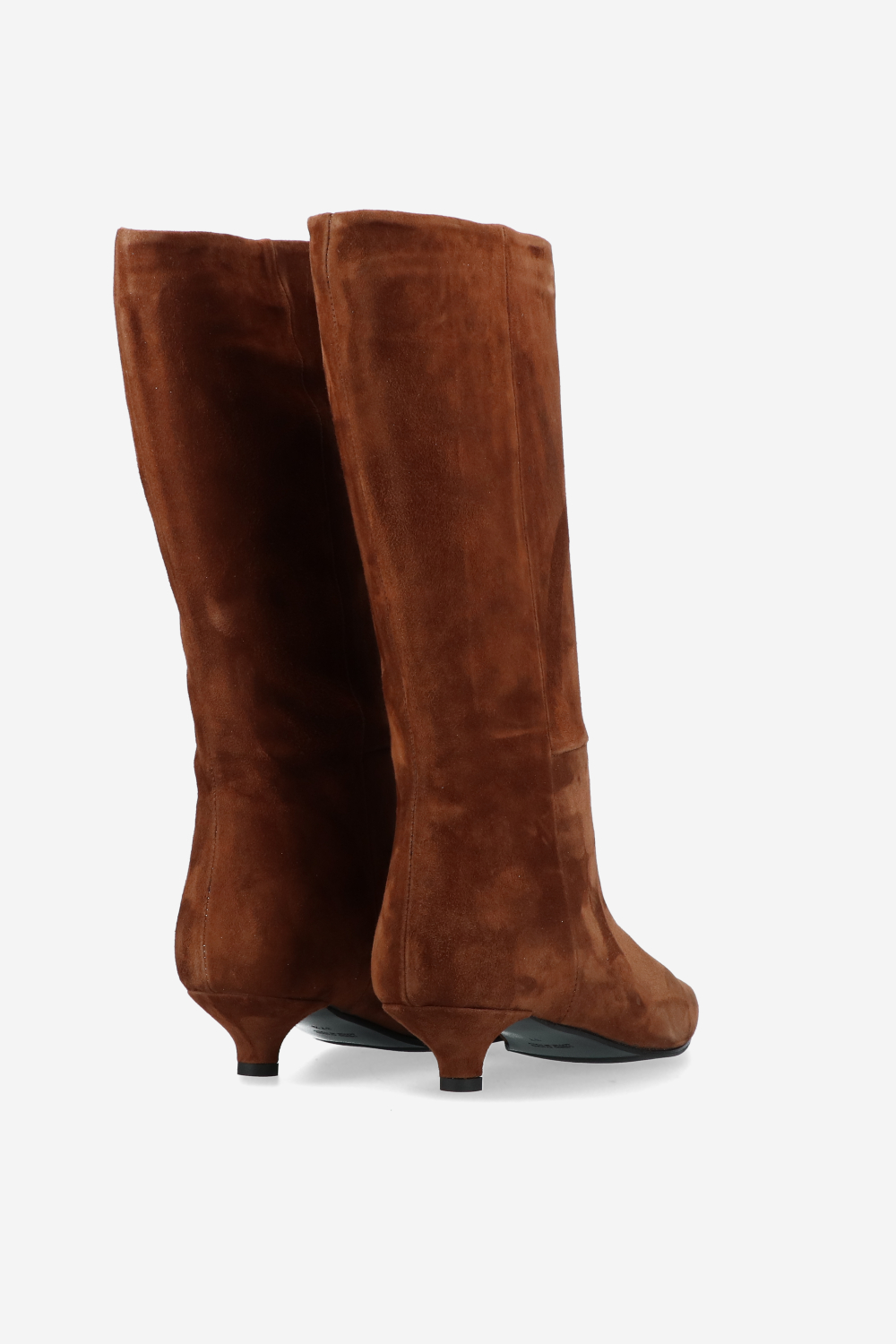 Slouchy suede boots