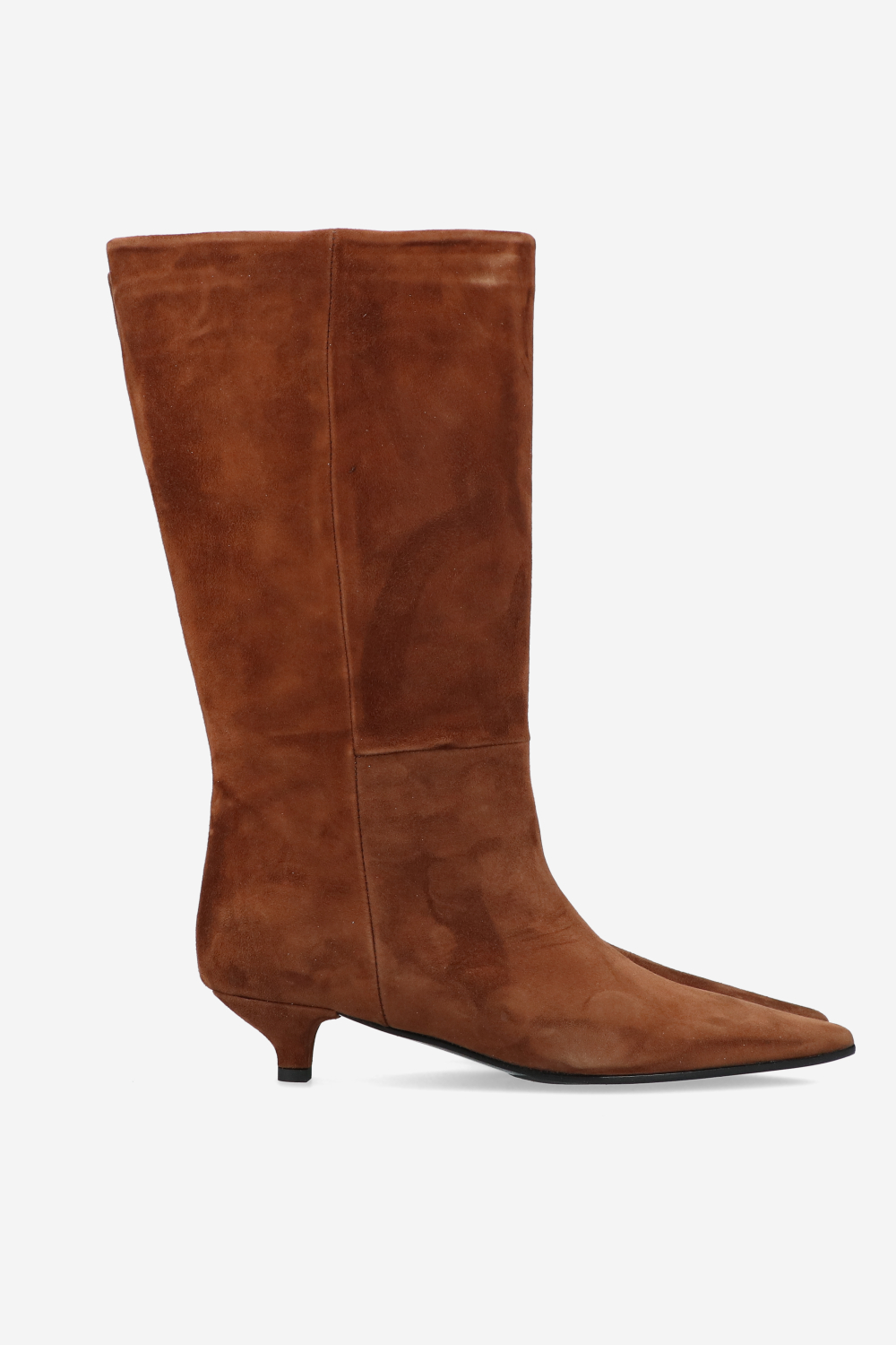 Slouchy suede boots