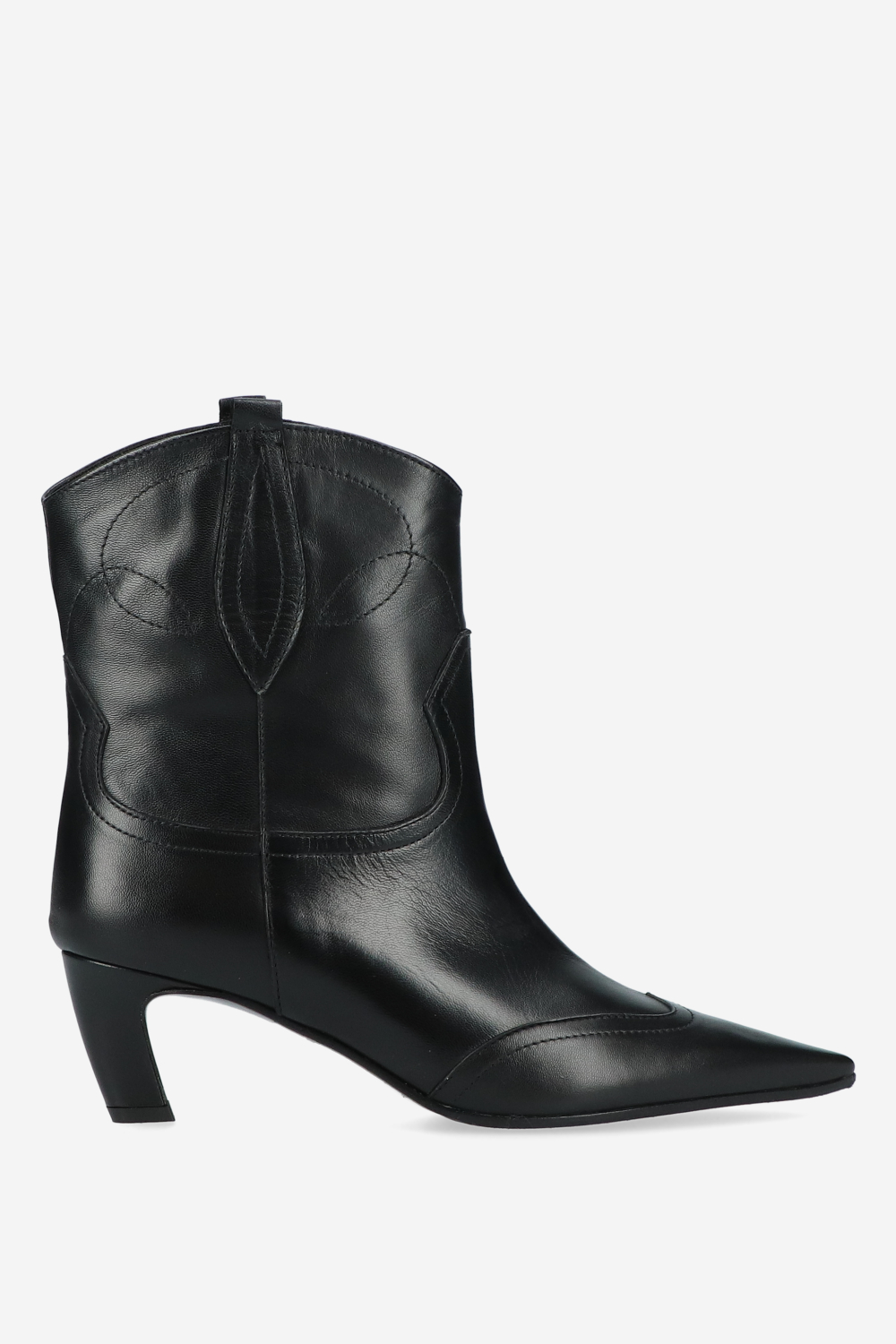 Laura Ricci - Pointed-toe leather boots