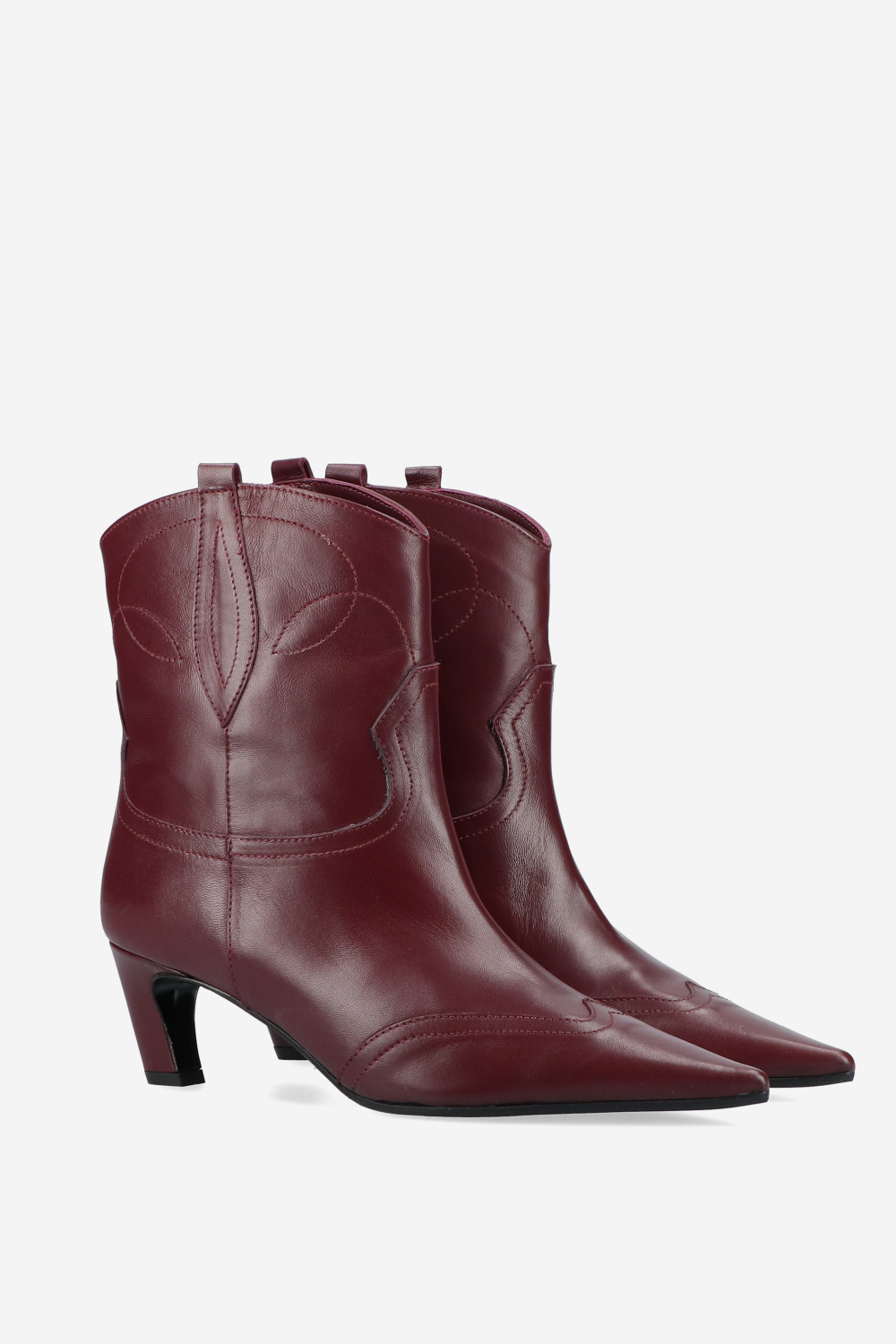 Laura Ricci - Pointed-toe leather boots