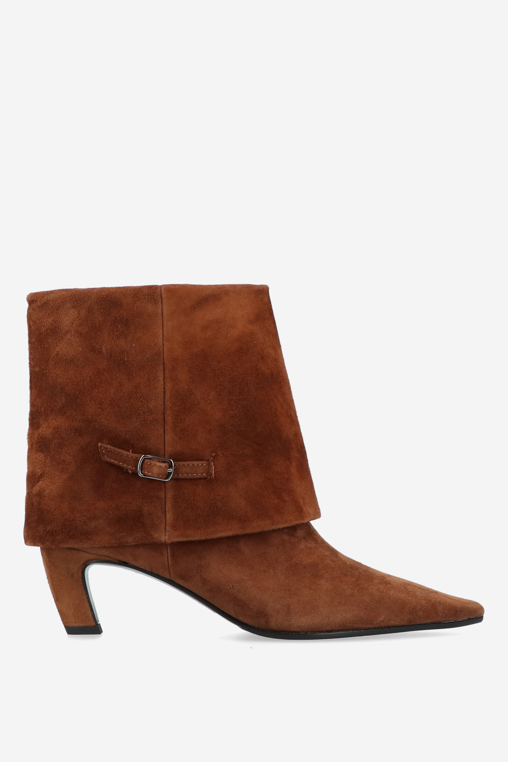 Laura Ricci - Suede fold-over ankle boots