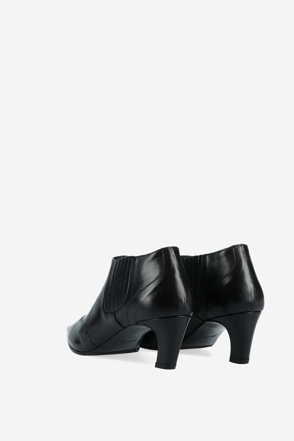 Leather ankle boots