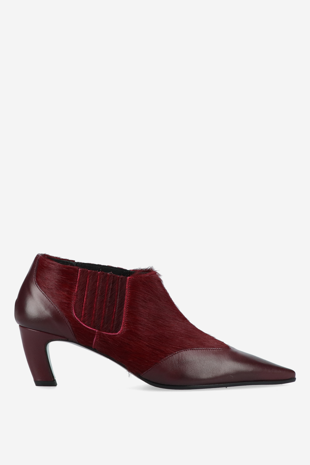 Laura Ricci - Pony hair leather ankle boots