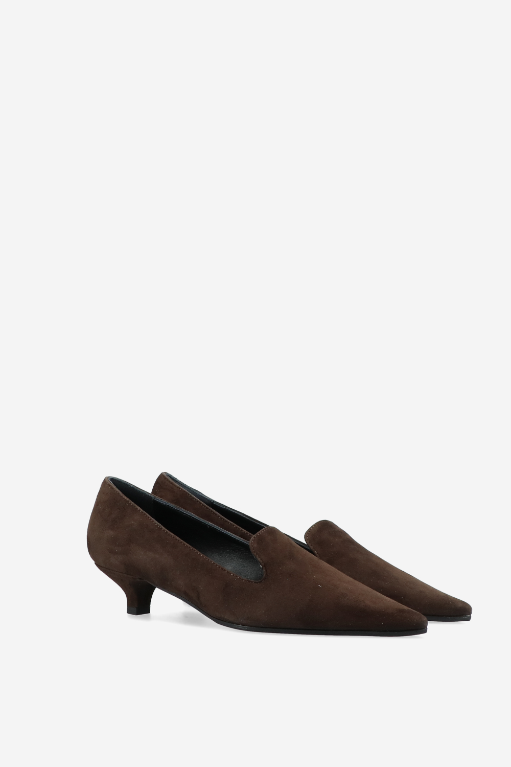 Laura Ricci - Pointed-toe suede pumps