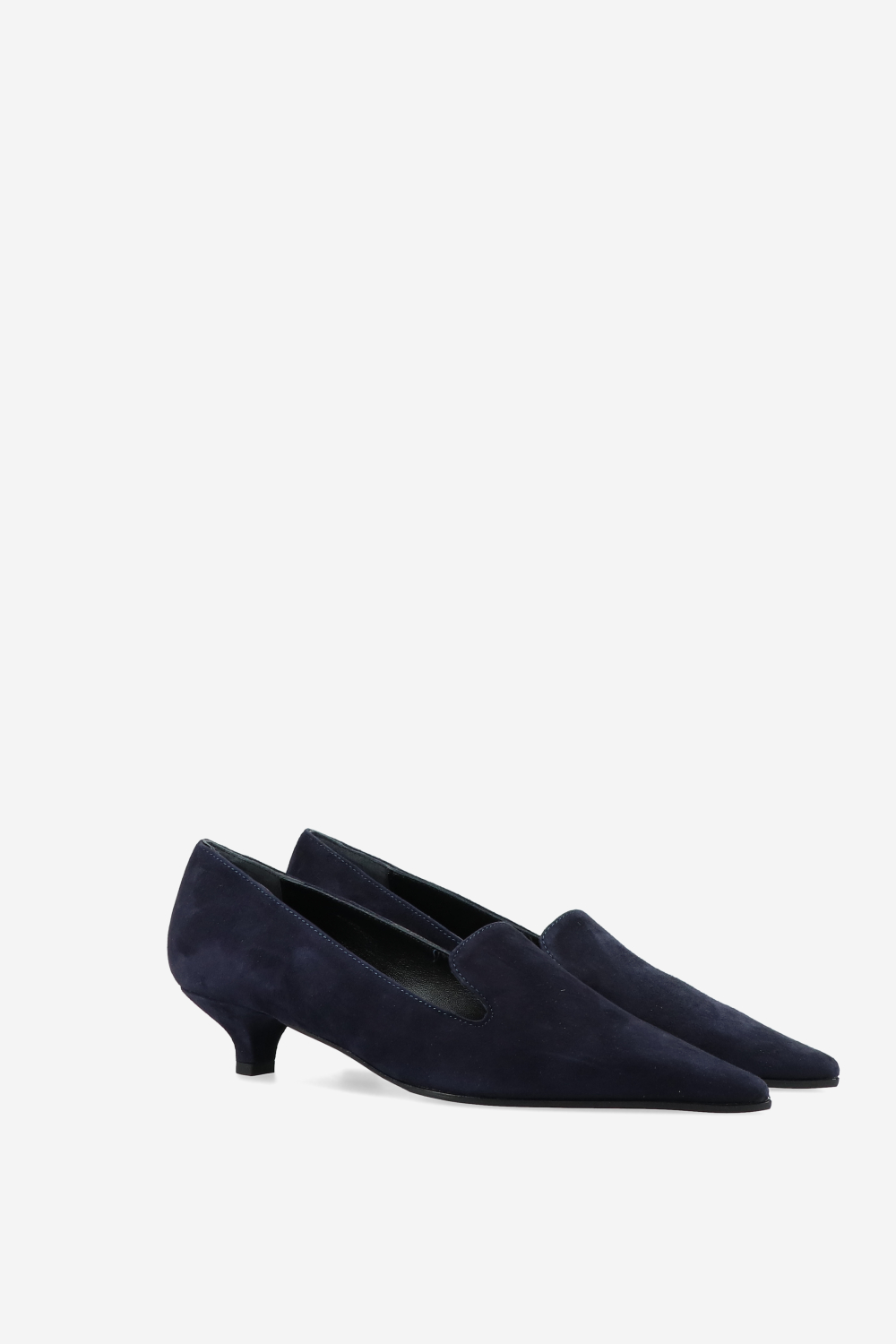 Laura Ricci - Pointed-toe suede pumps