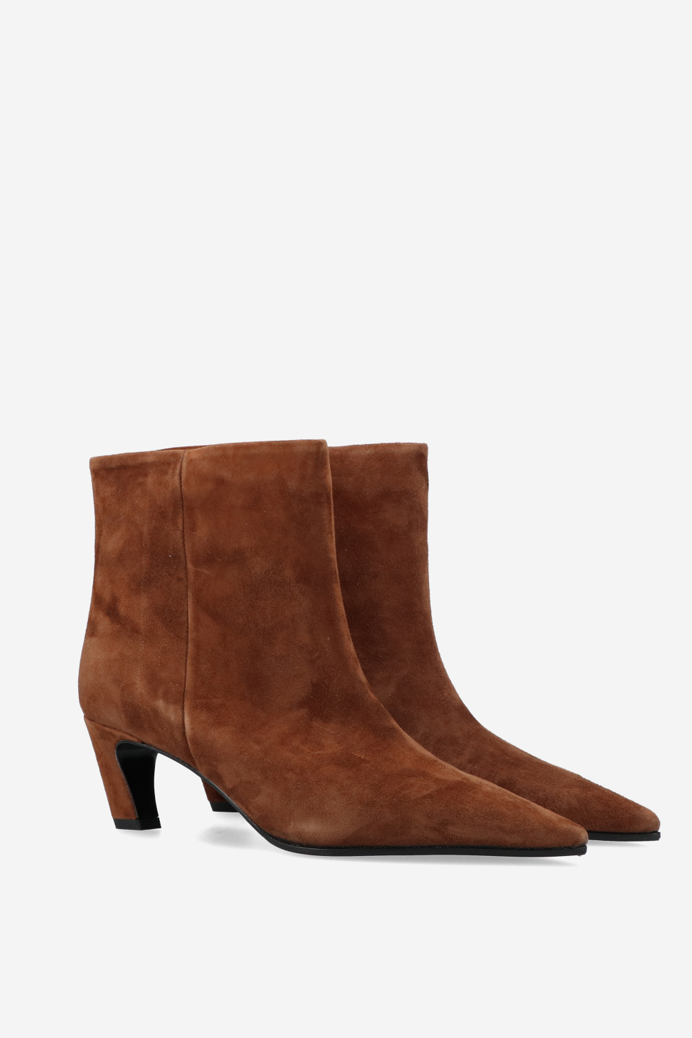 Laura Ricci - Pointed-toe suede ankle boots