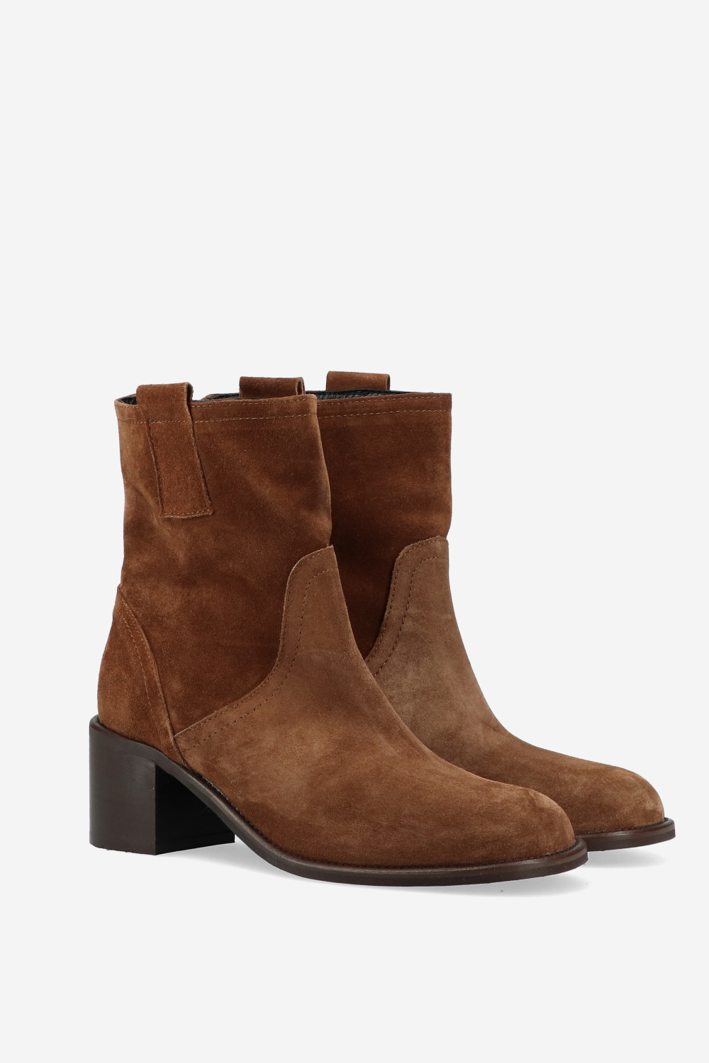 Suede ankle boots