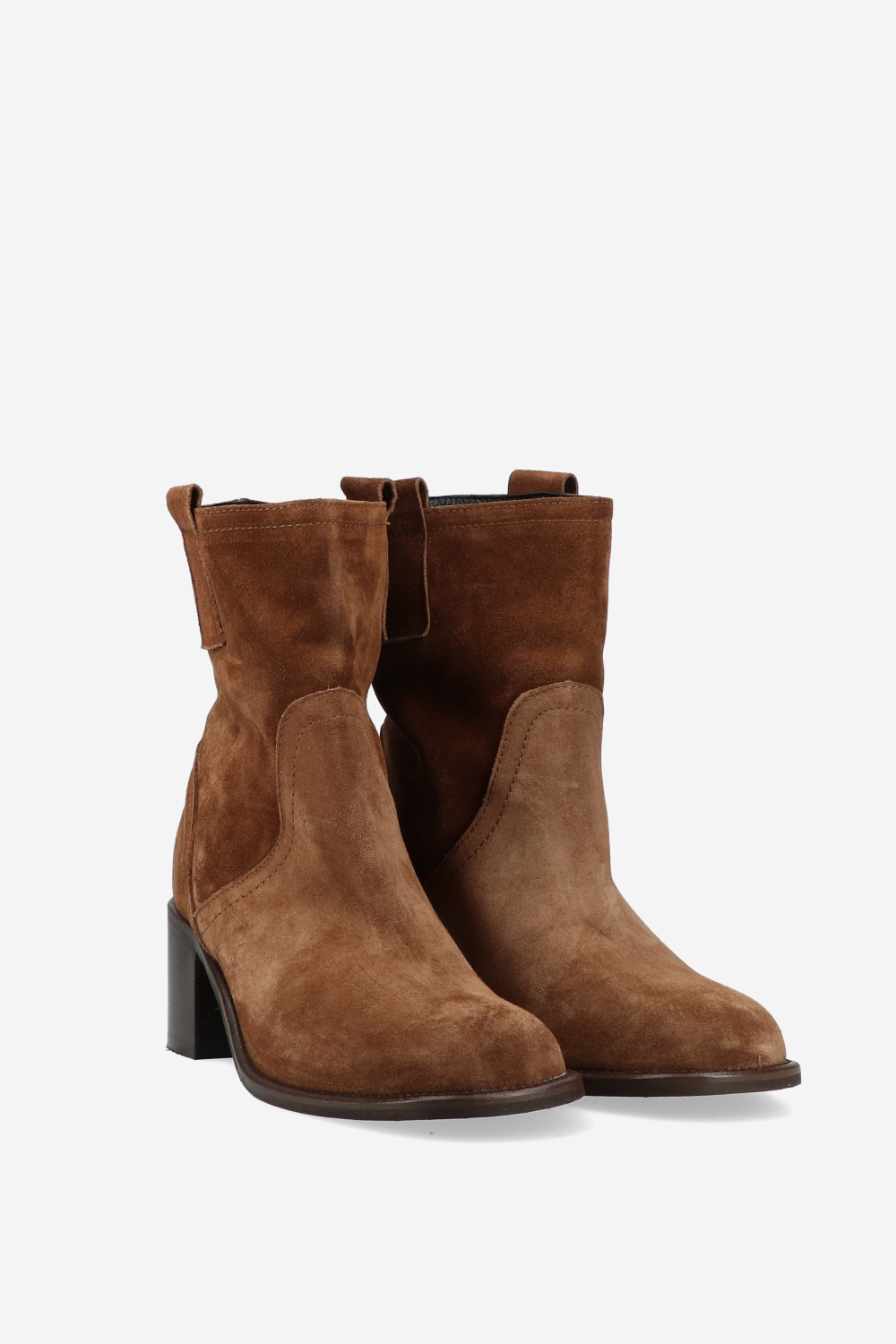 Suede ankle boots